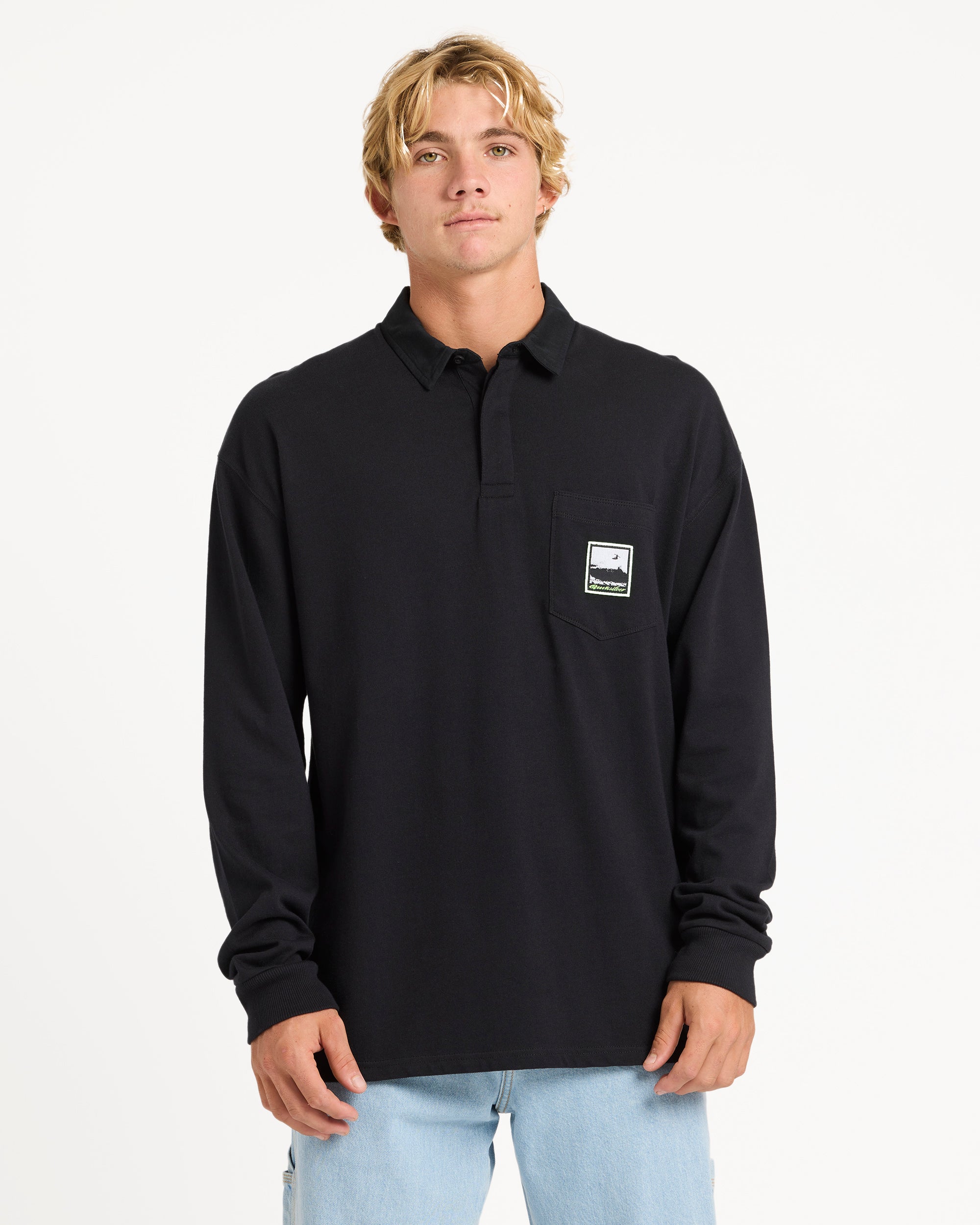 Mens Mercury Rugby Long Sleeve T-Shirt