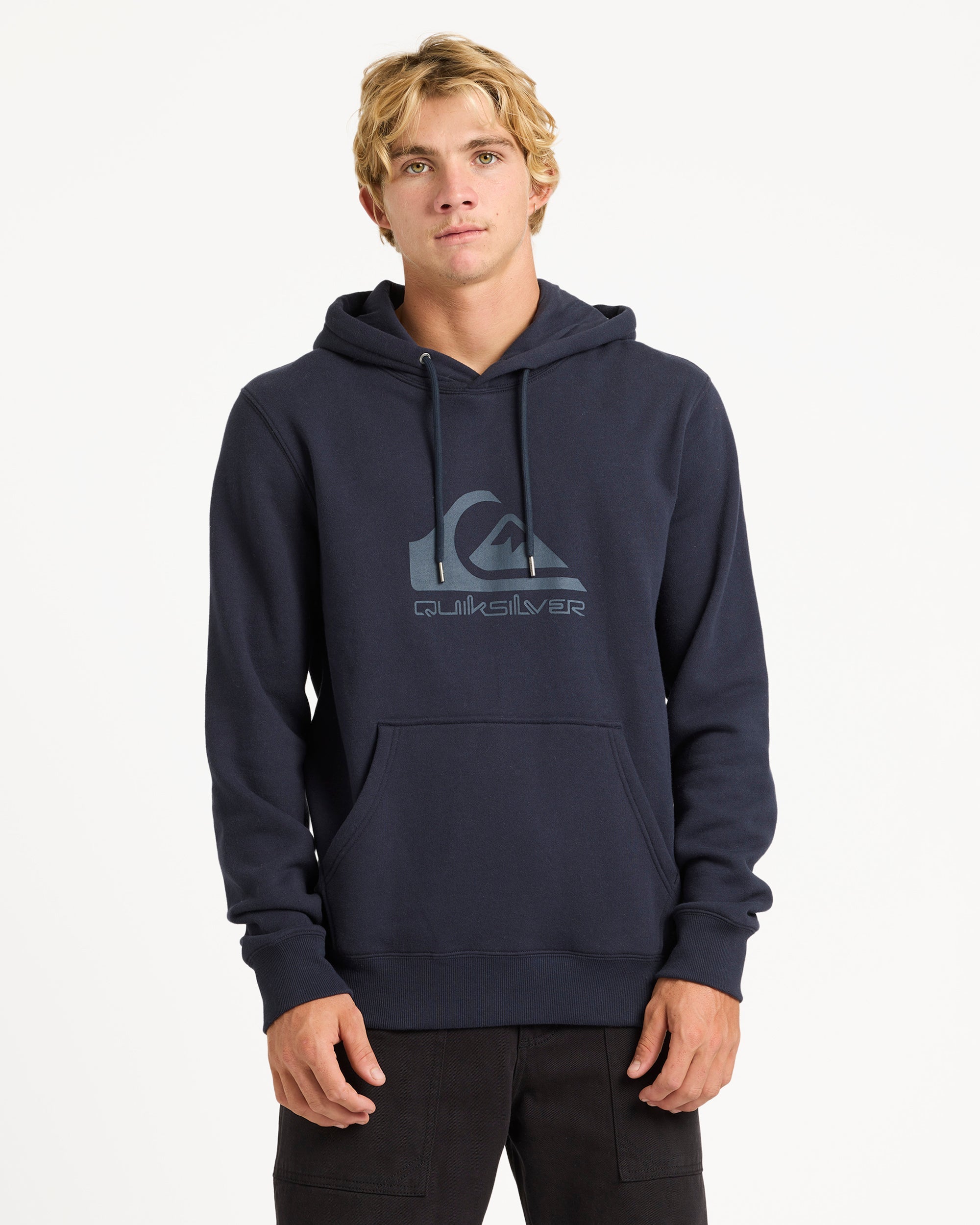 Mens Comp Logo Pullover Hoodie