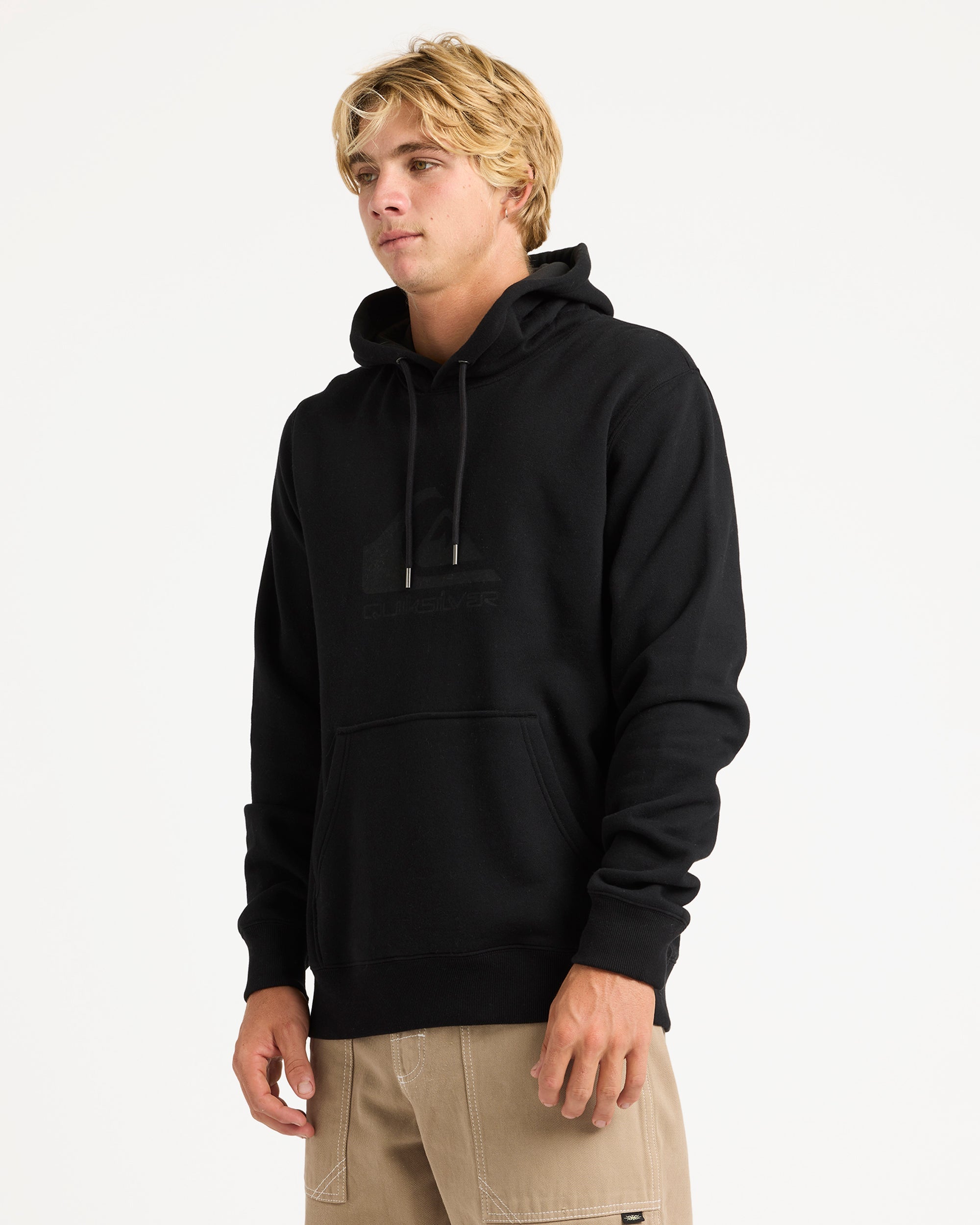 Mens Comp Logo Pullover Hoodie