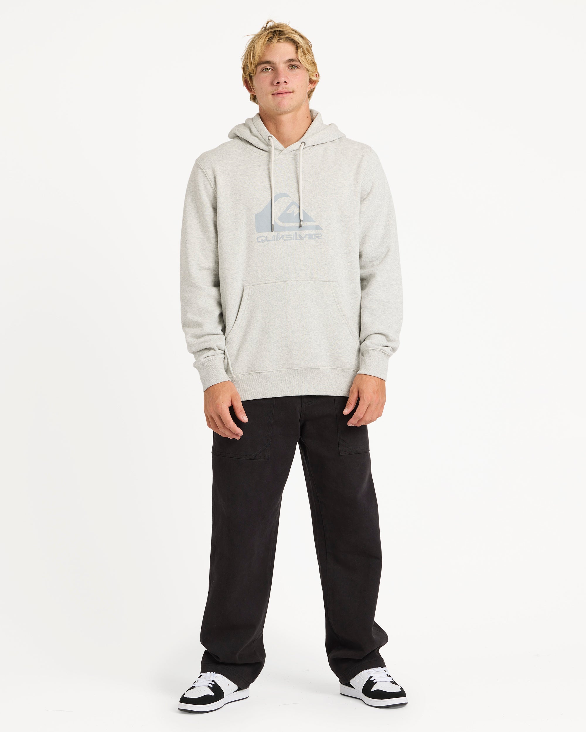 Mens Comp Logo Pullover Hoodie