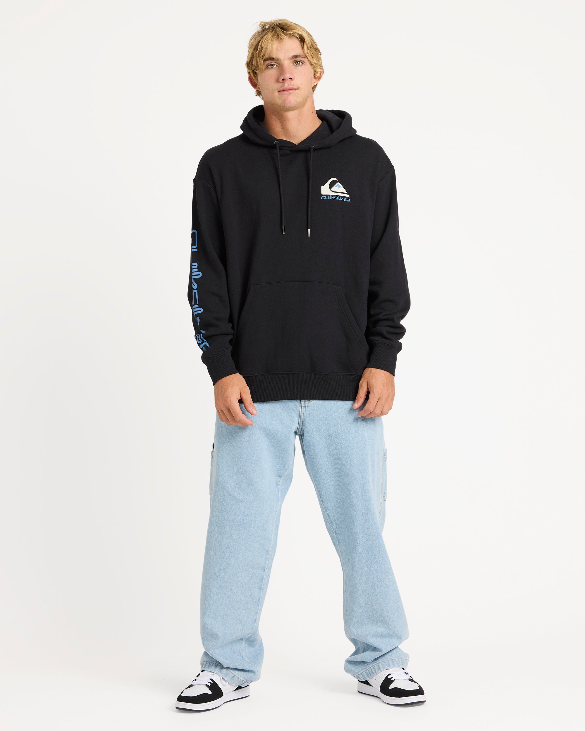 Mens Omni Logo Pullover Hoodie