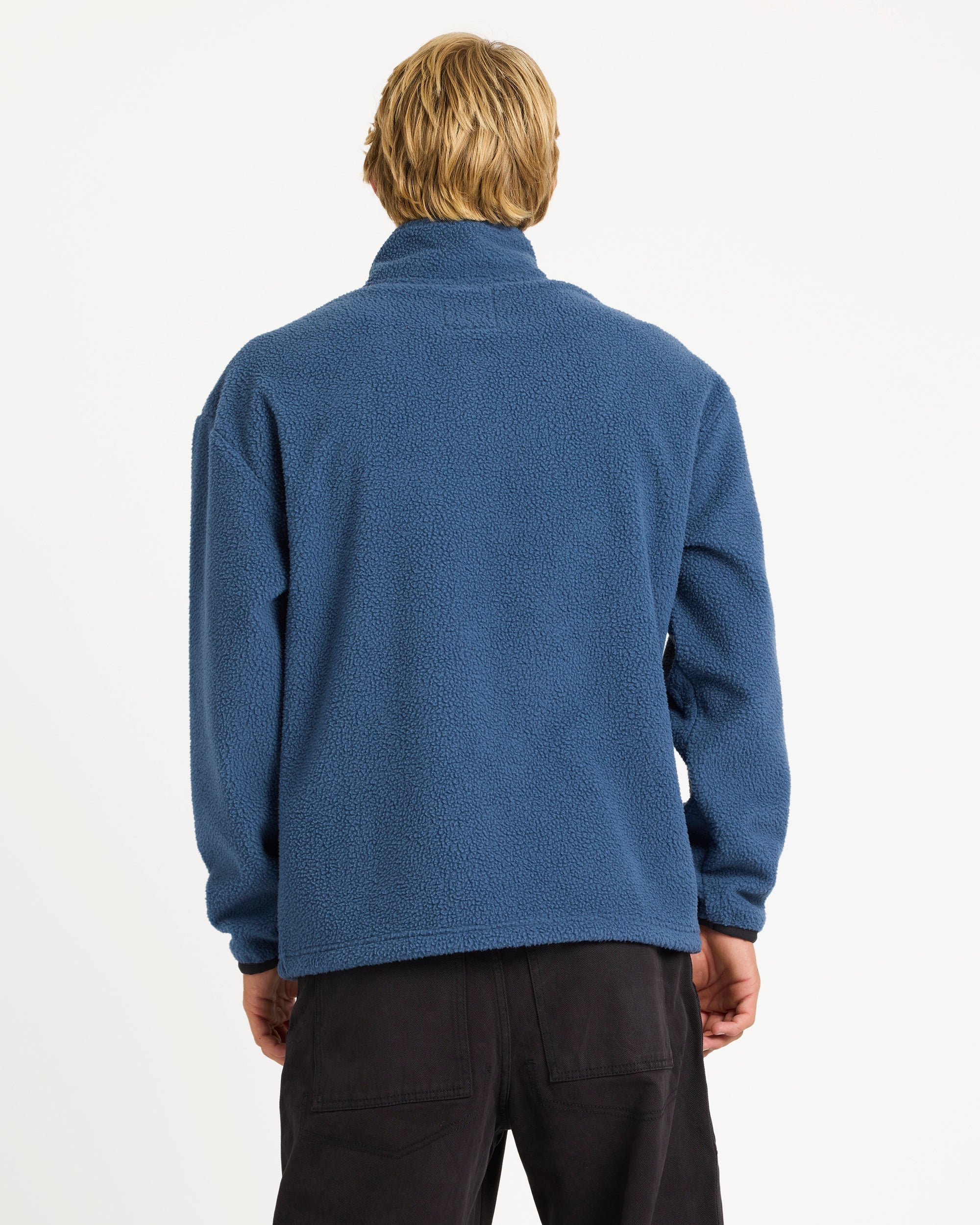 Mens Mercury Panel 1/4 Zip Fleece Jumper