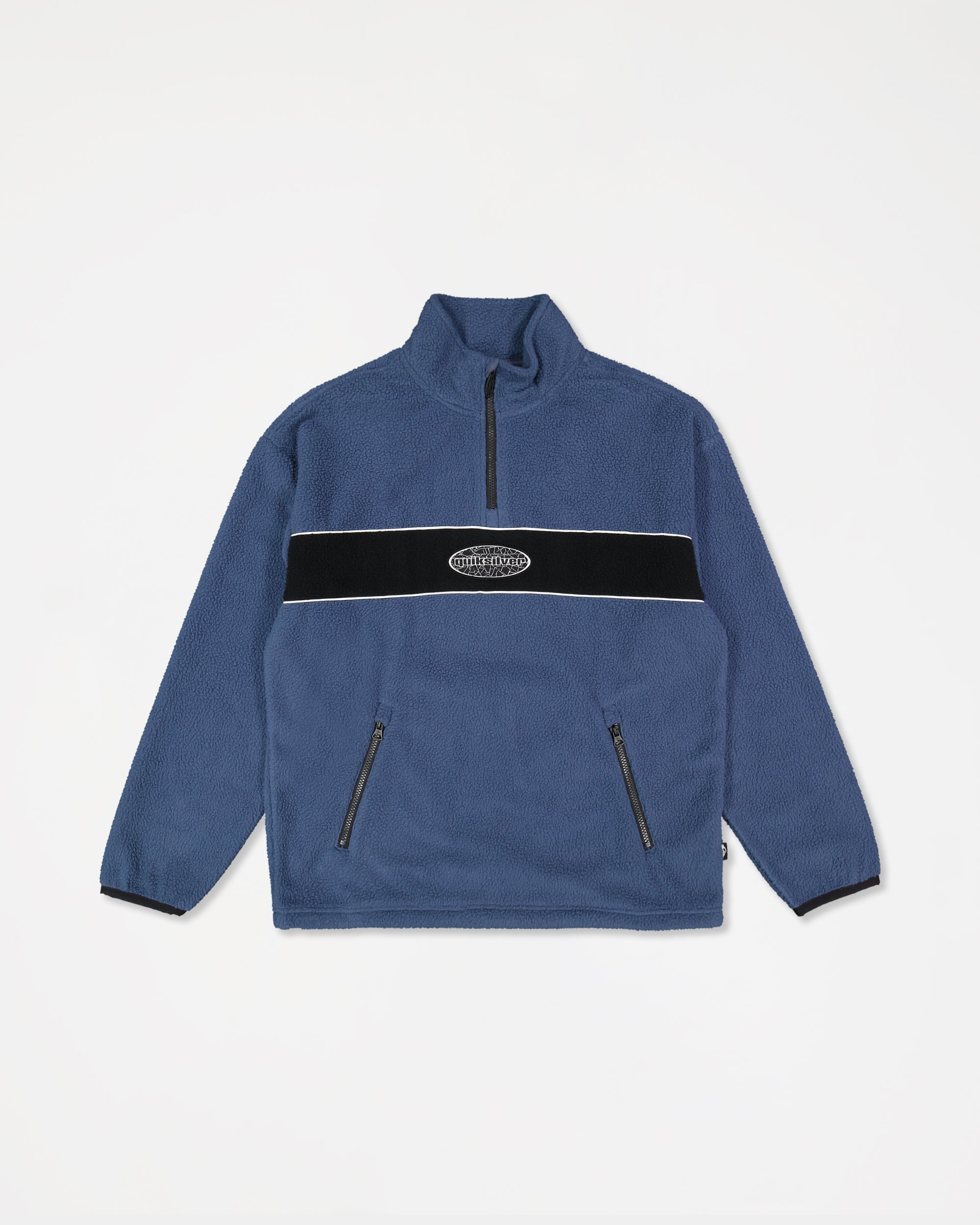 Mens Mercury Panel 1/4 Zip Fleece Jumper