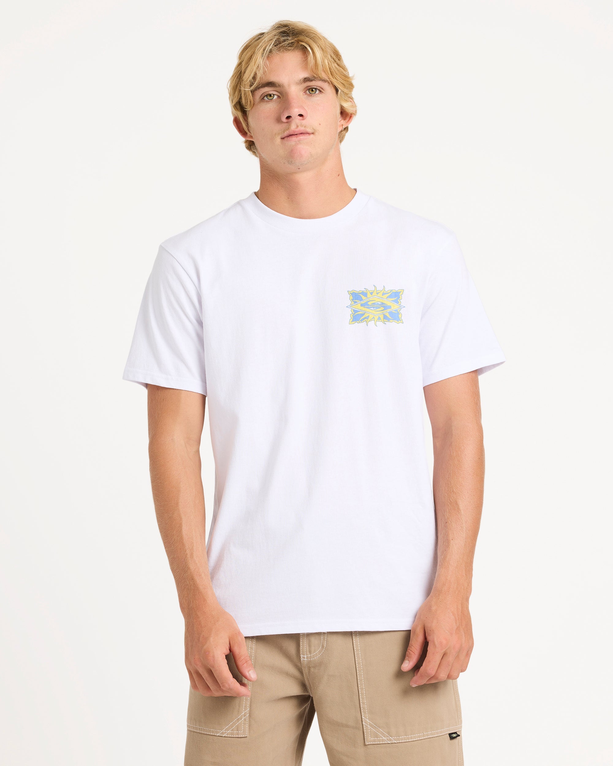 Mens Starfish Stamp T-Shirt
