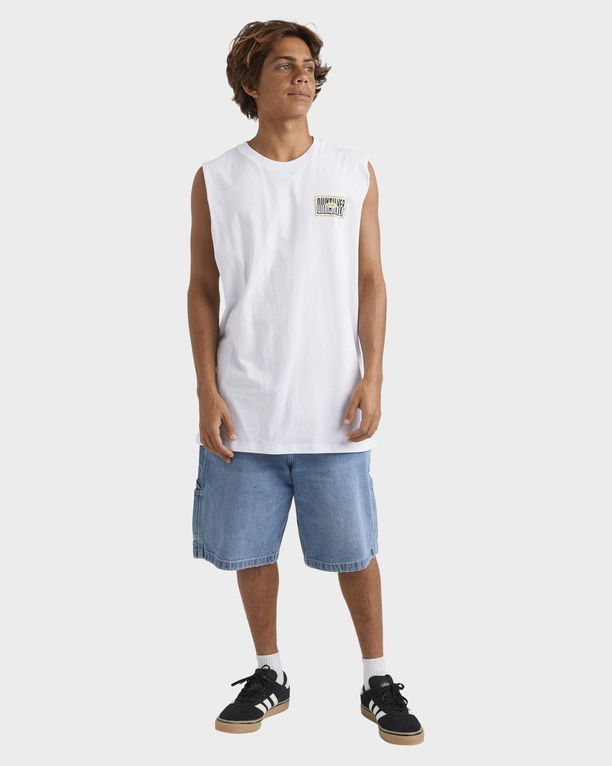 Mens Twisted Tides Muscle Shirt