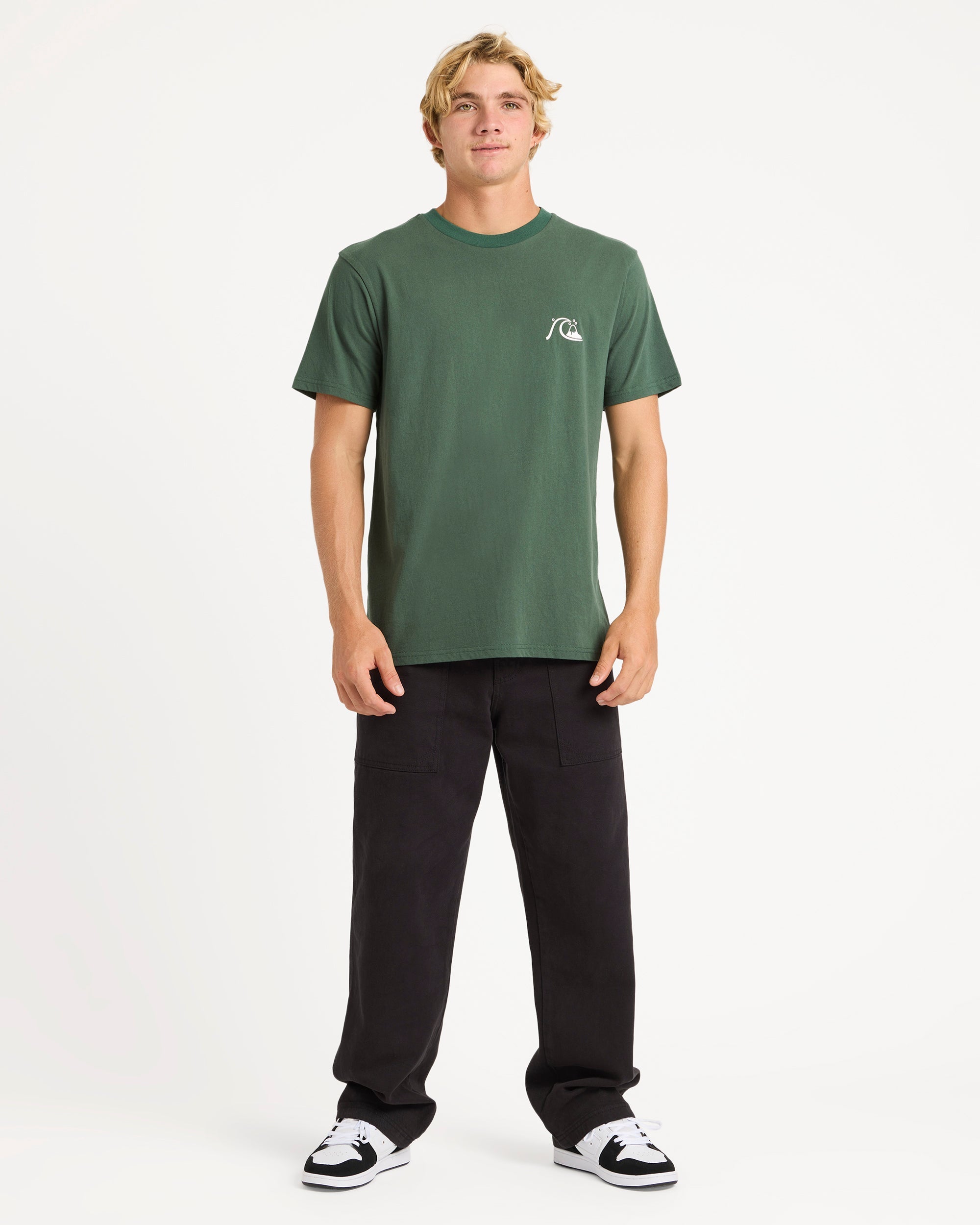 Mens Qs Bubble Logo T-Shirt