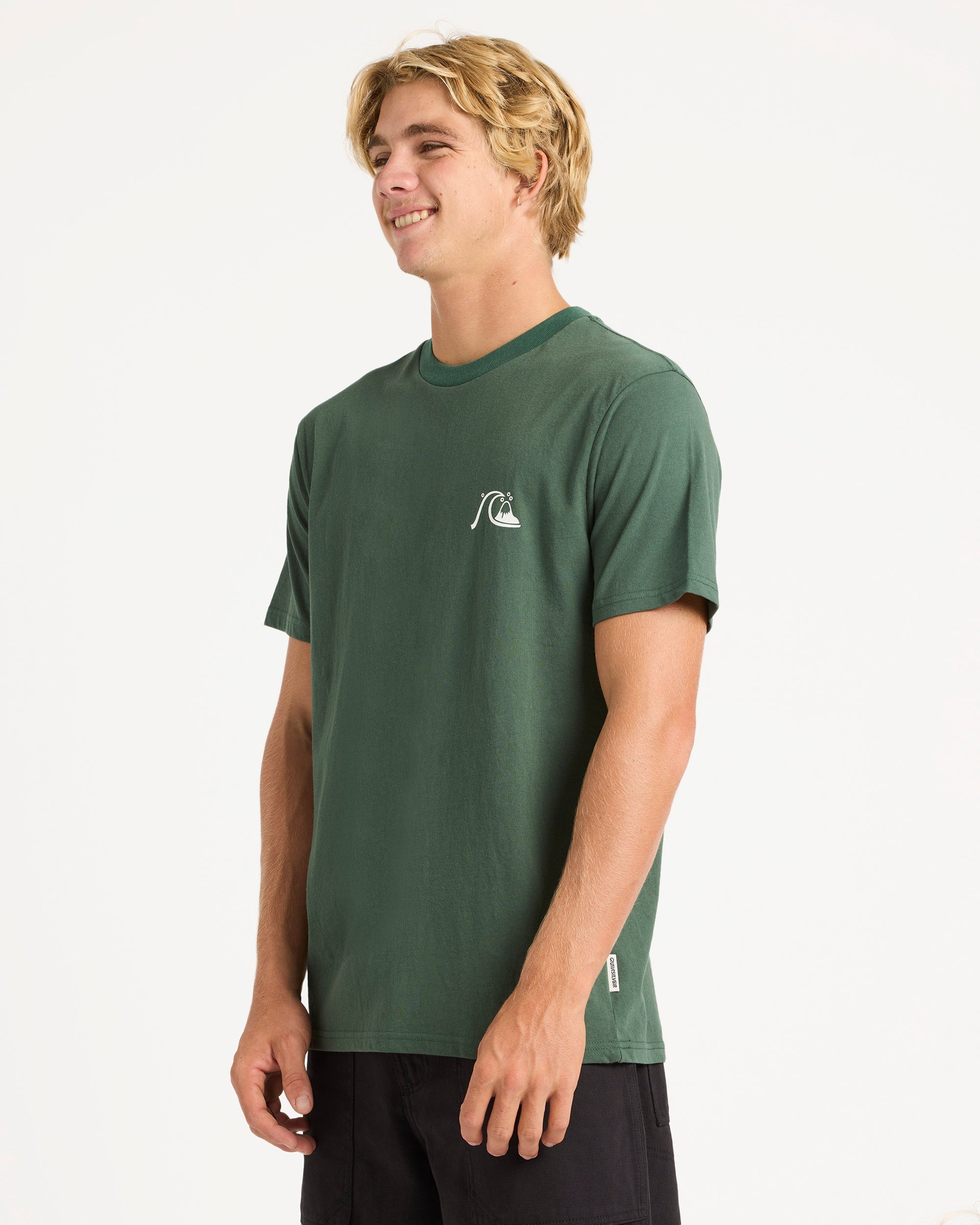 Mens Qs Bubble Logo T-Shirt