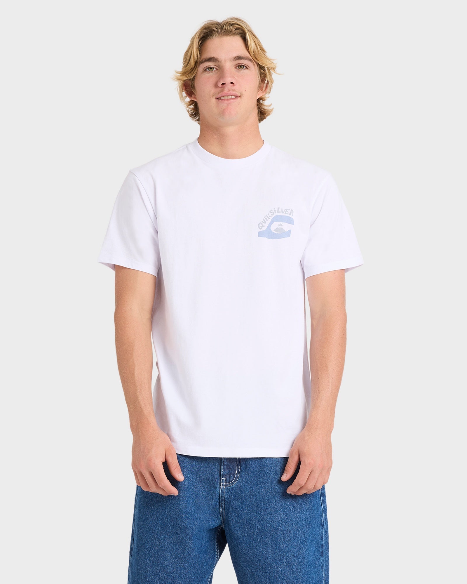 Quiksilver Mens Disconnect All T Shirt (White)