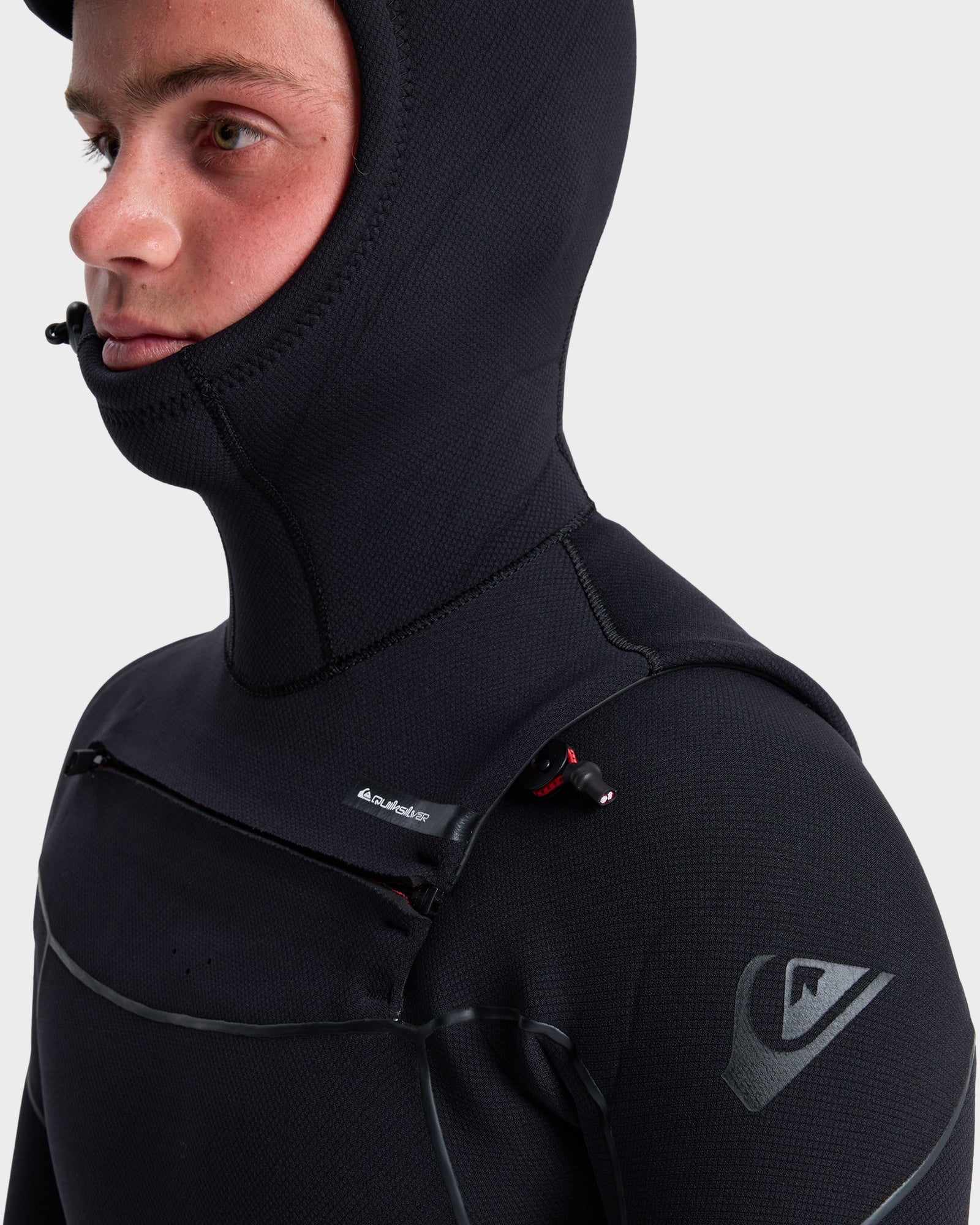 Mens 5/4/3 Marathon Sessions Hooded Chest Zip Wetsuits