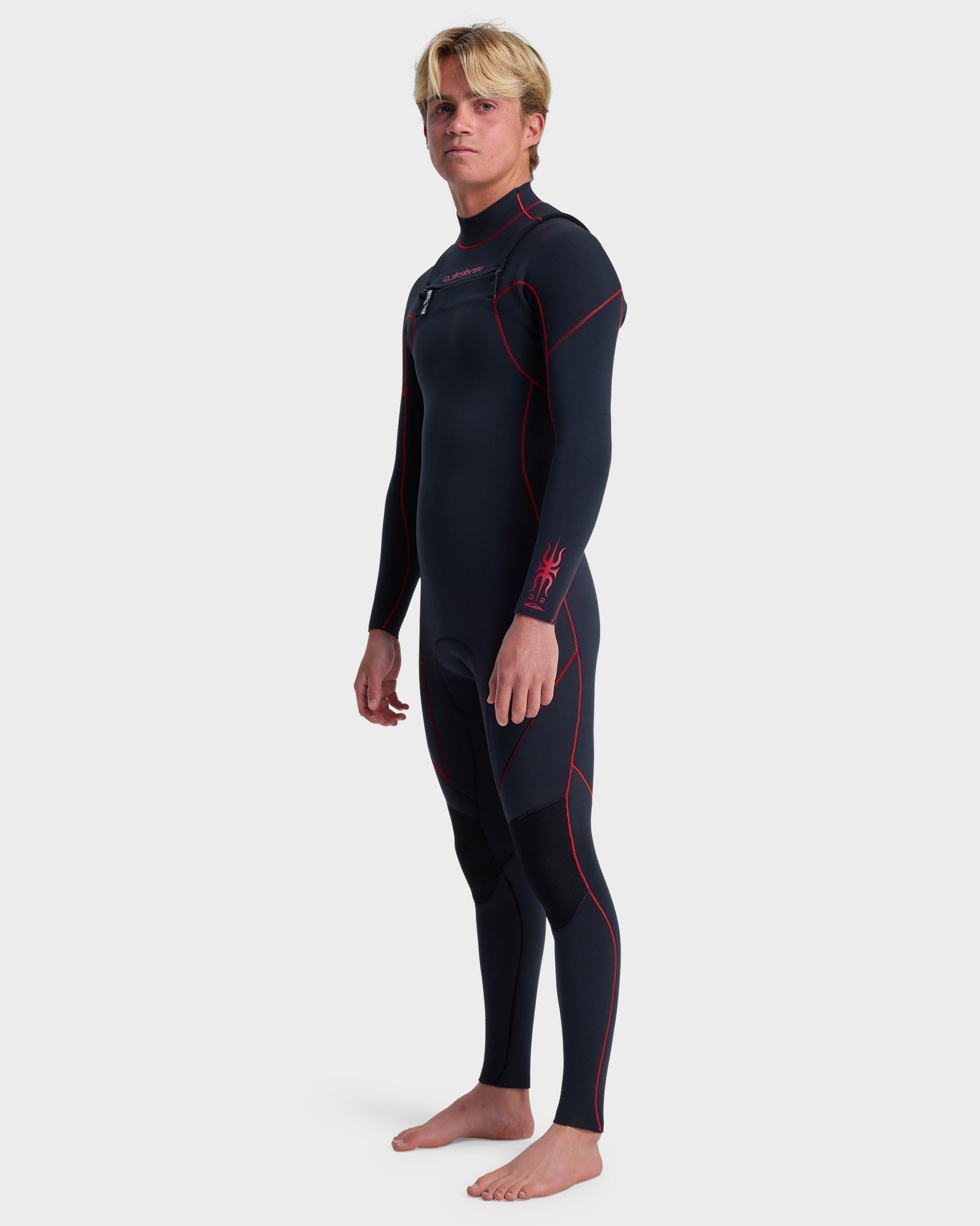 Mens 4/3 Mercury Chest Zip Wetsuit
