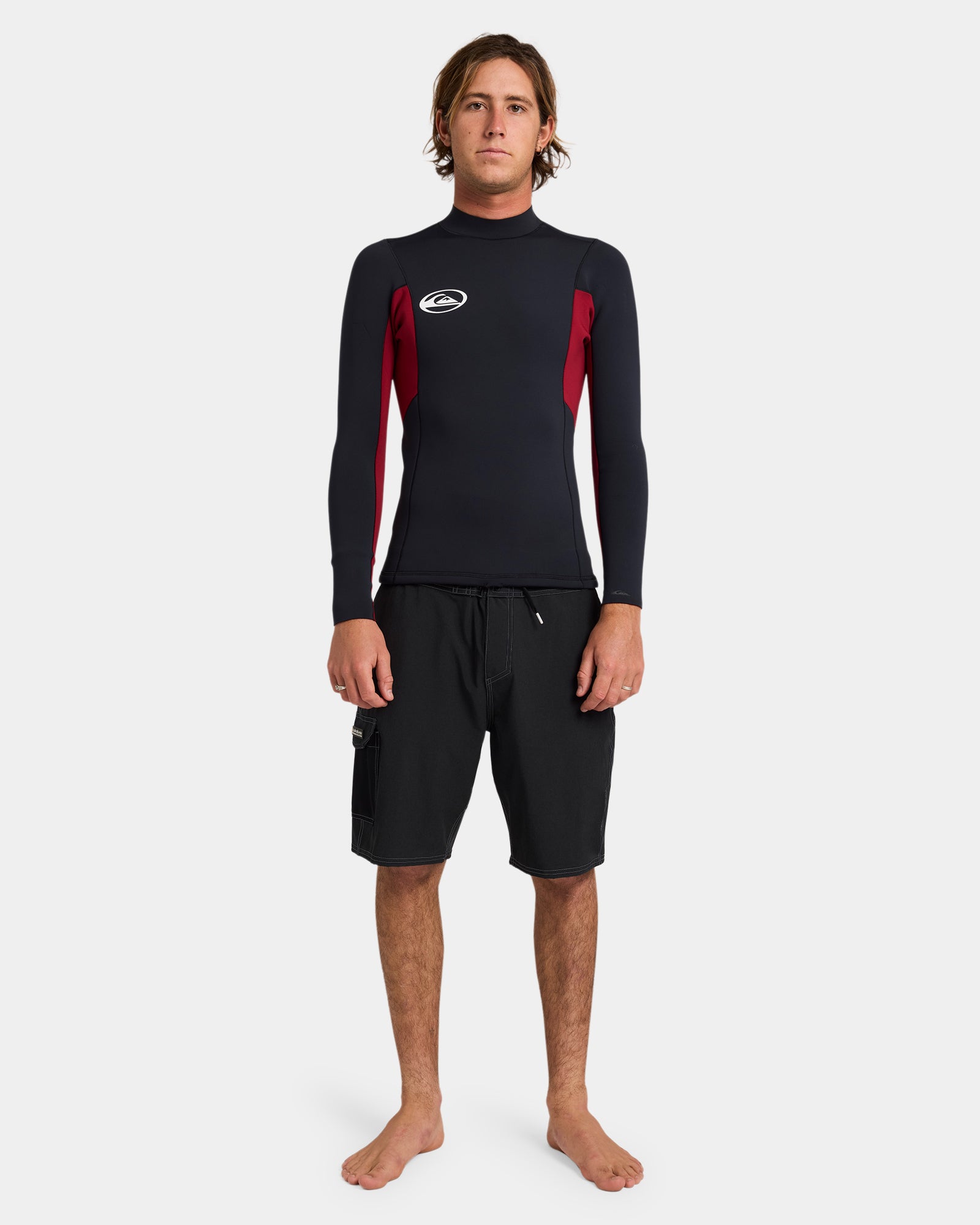 Mens 1.5mm Mercury Long Sleeve Wetsuit Top