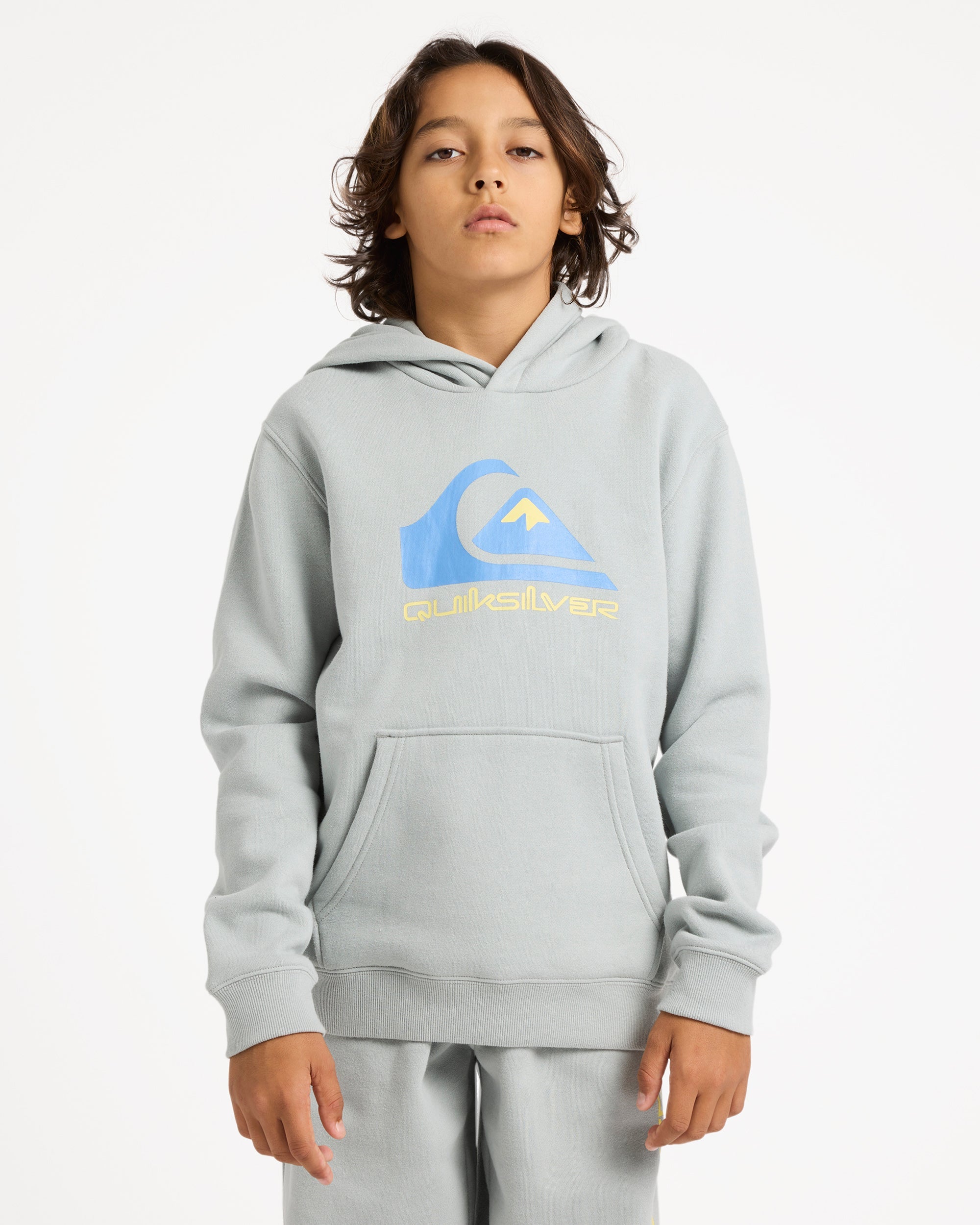 Boys 8-16 Comp Logo Pullover Hoodie