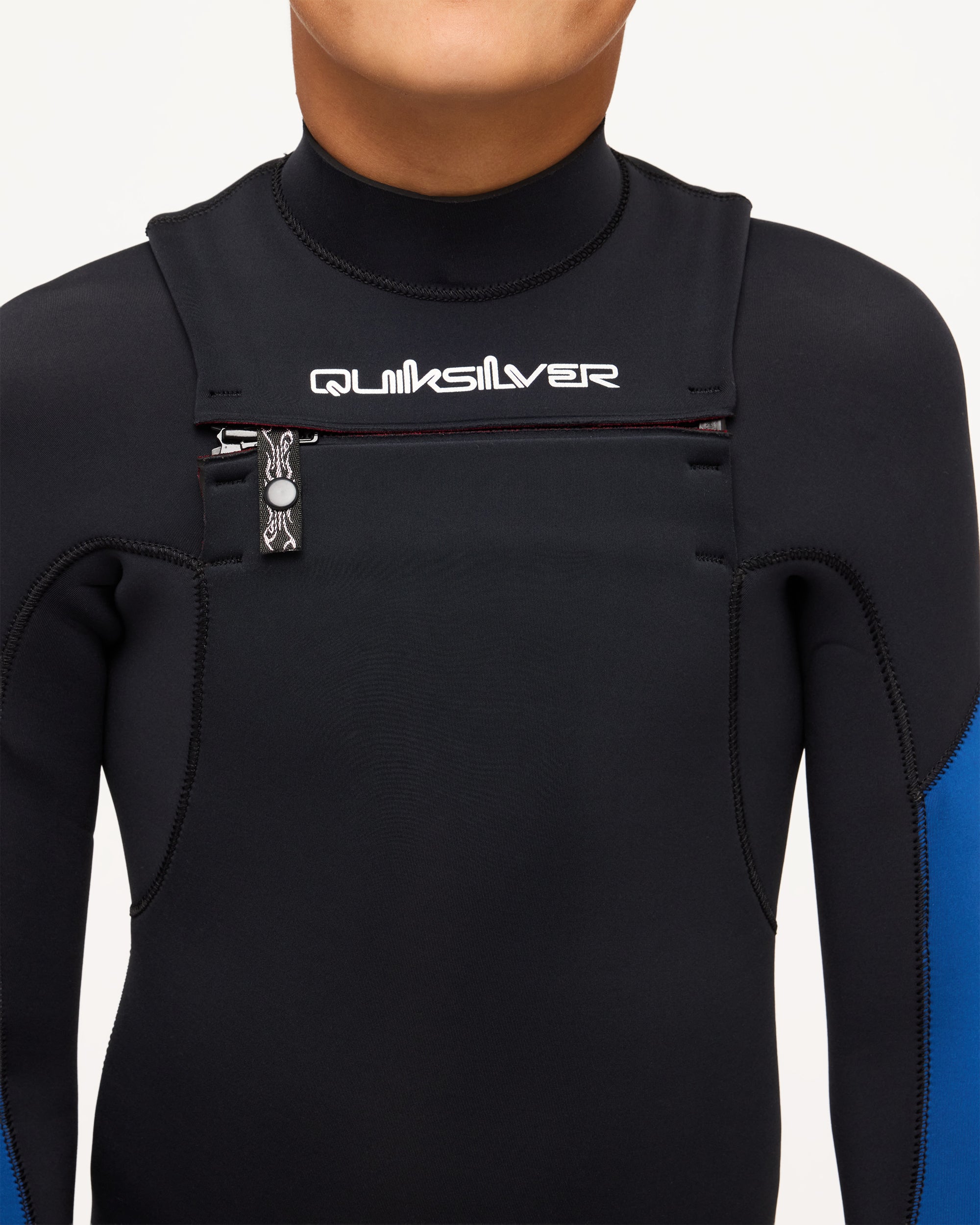 Boys 8-16 4/3 Mercury Chest Zip Wetsuit