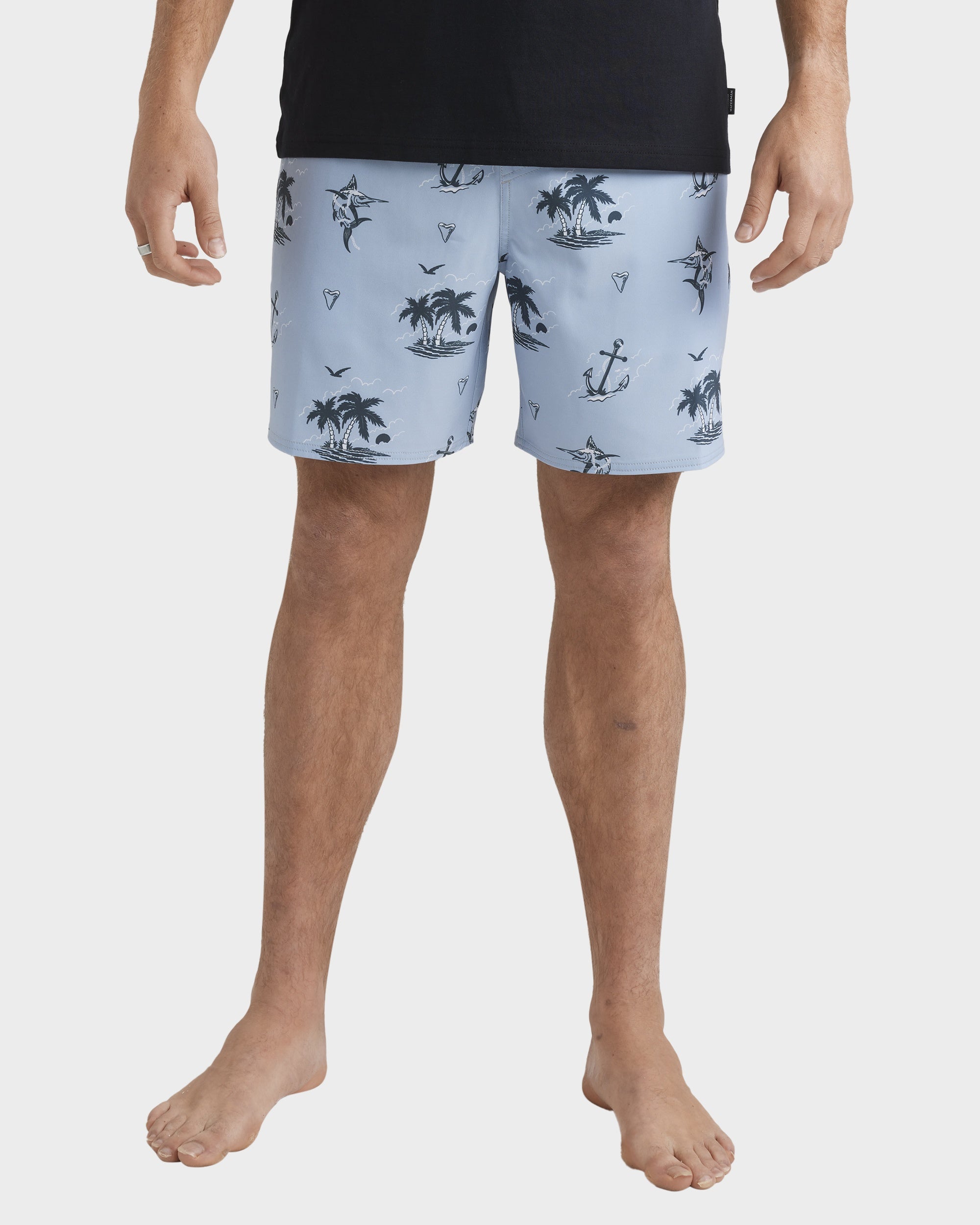 Quiksilver Mens Horizon Haze Swim Shorts (Black) main image 0