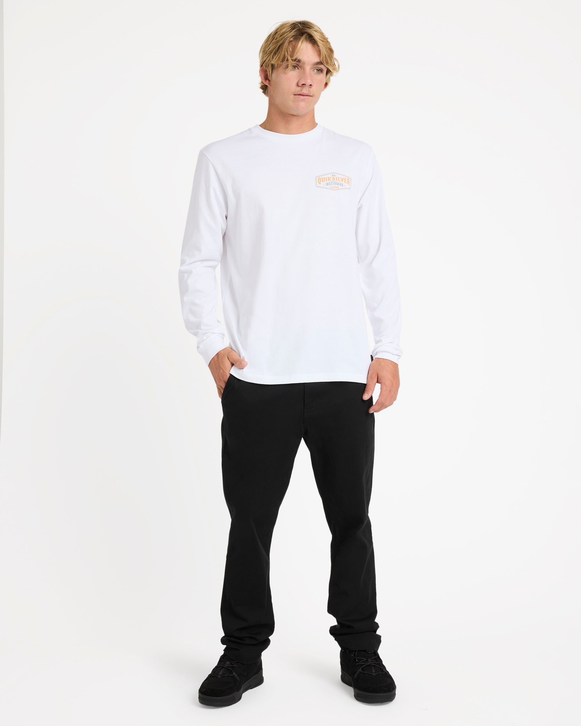 Mens Classic Hooks Long Sleeve T-Shirt