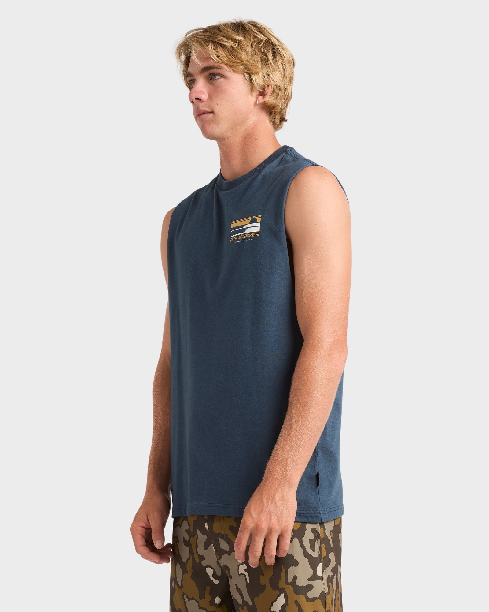 Mens Stacked Horizon Muscle