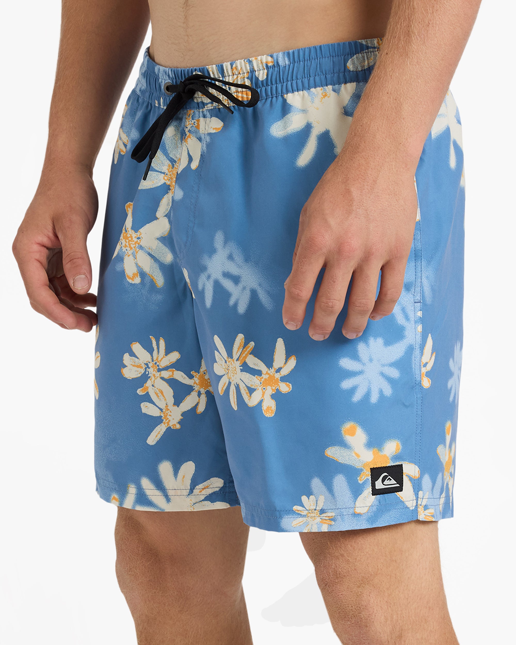 Mens Everyday Printed 17" Swim Shorts