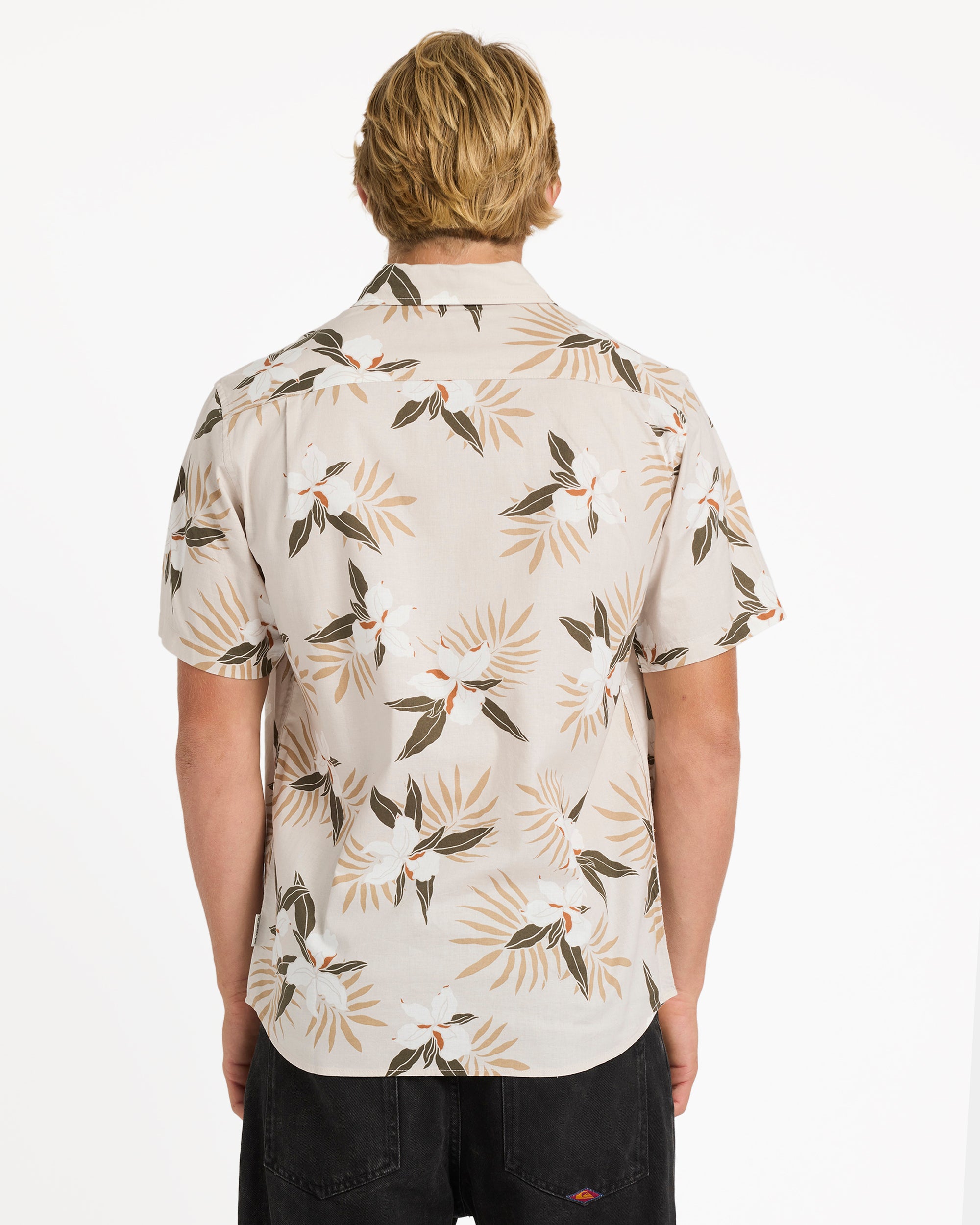 Mens Apero Classic Floral Short Sleeve Shirt