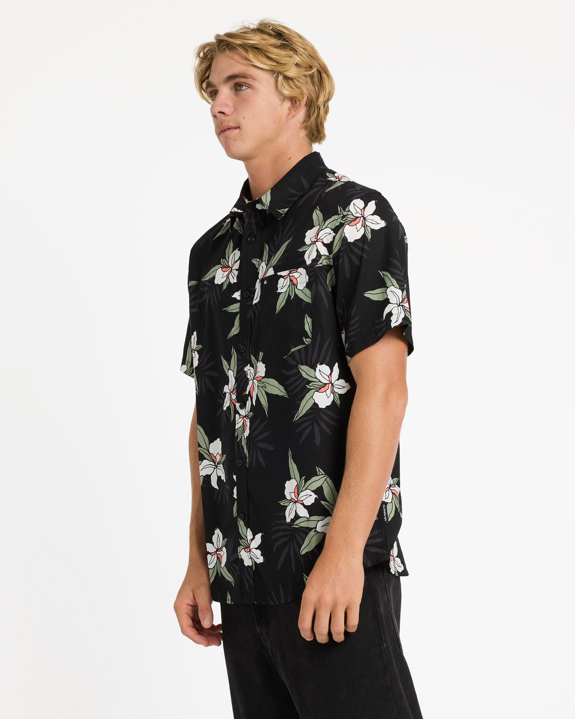 Mens Apero Classic Floral Short Sleeve Shirt