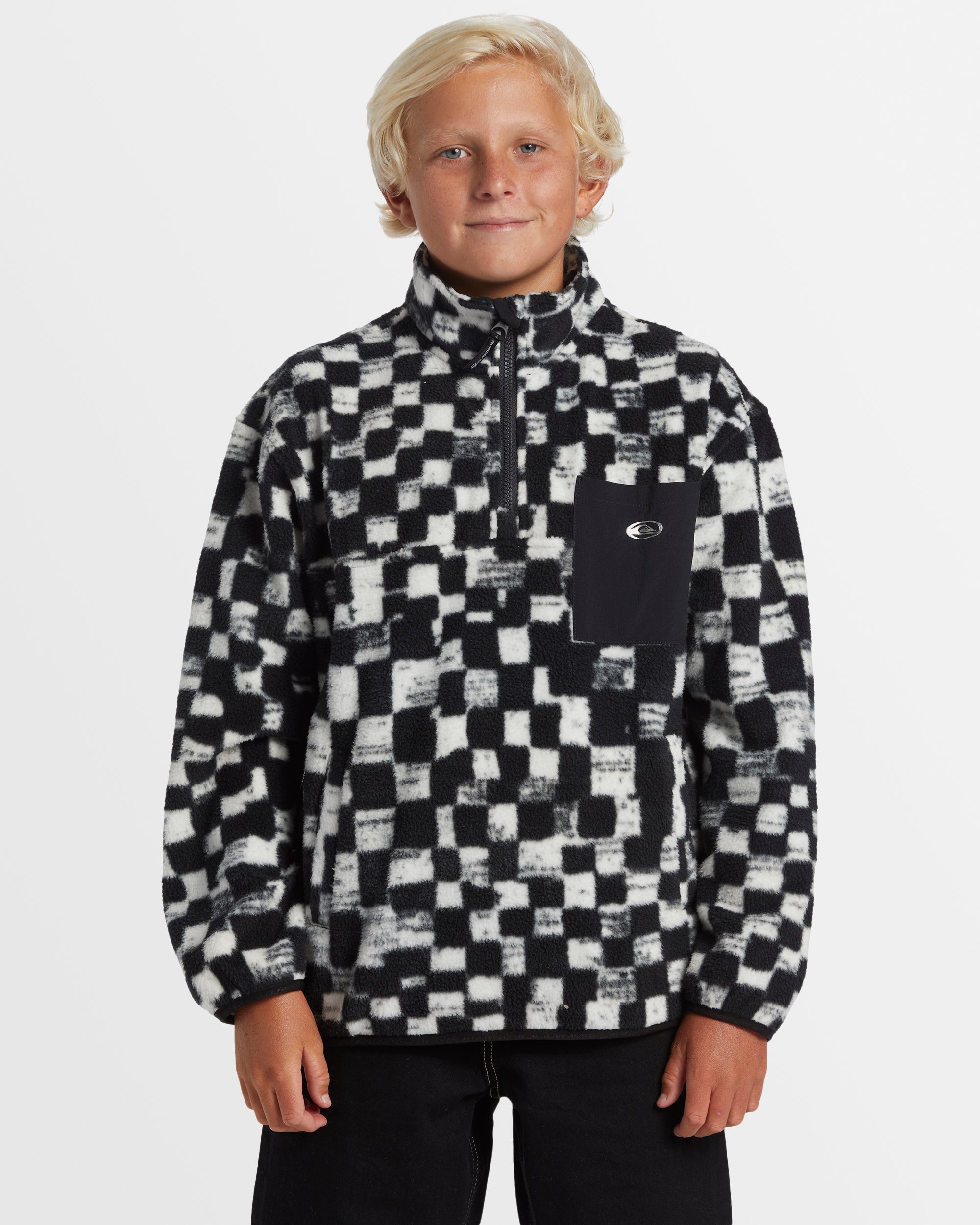 Boys 8-16 Saturn Distort Half Zip Fleece