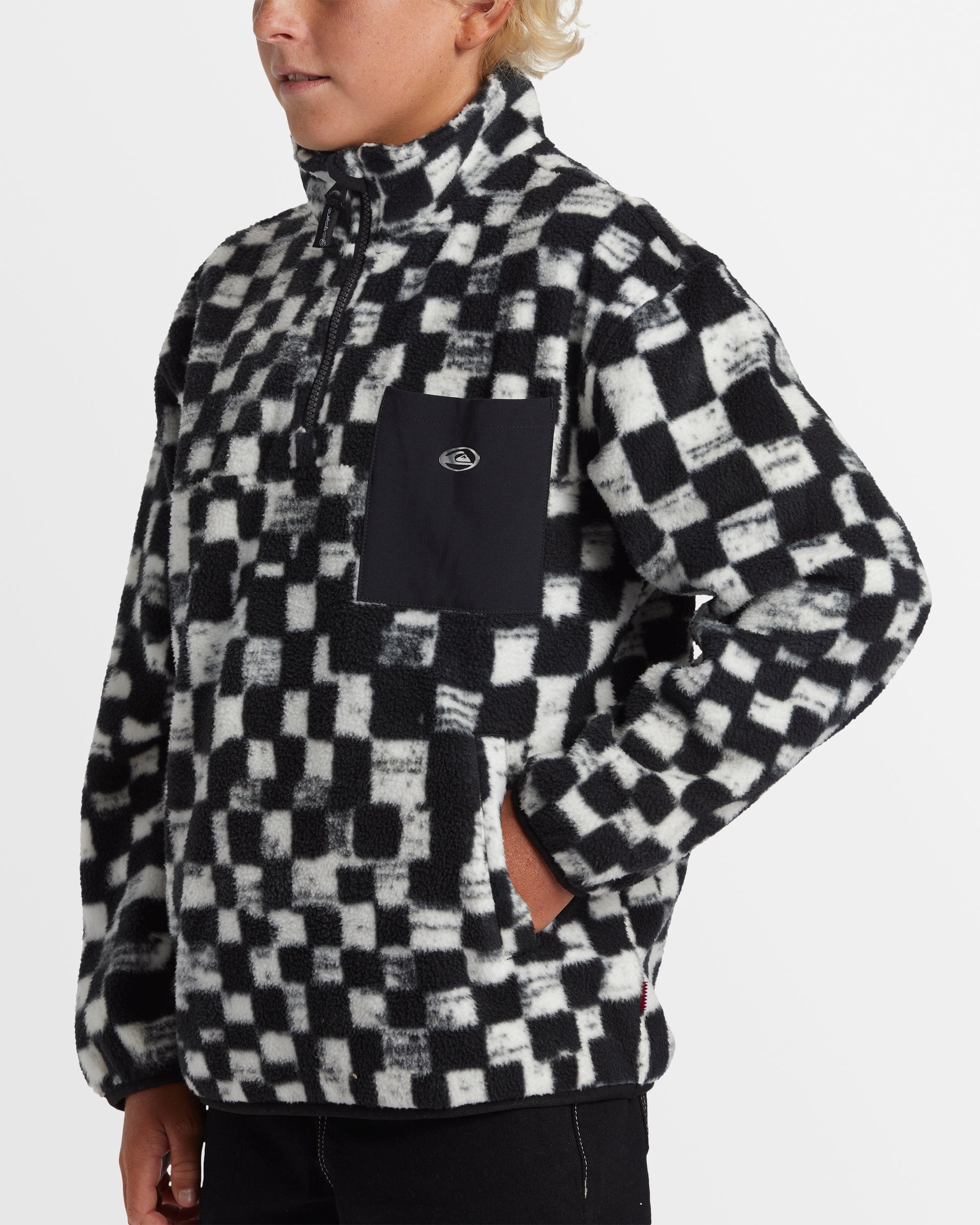 Boys 8-16 Saturn Distort Half Zip Fleece