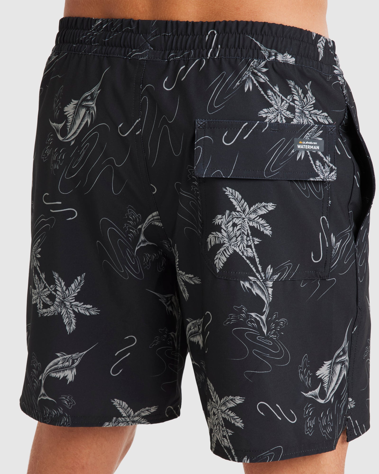 Mens Bimini Twist 17" Swim Shorts