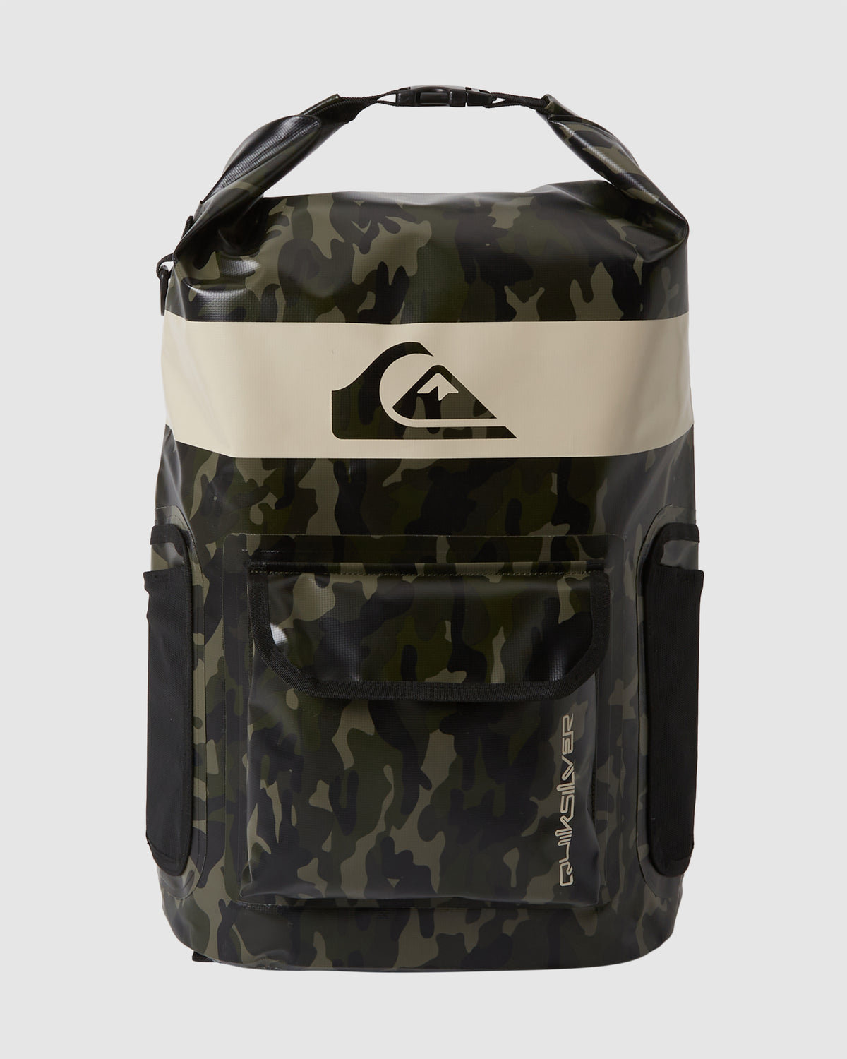 Mens Sea Stash 20L Medium Surf Backpack – Black Camoflage – Quiksilver NZ