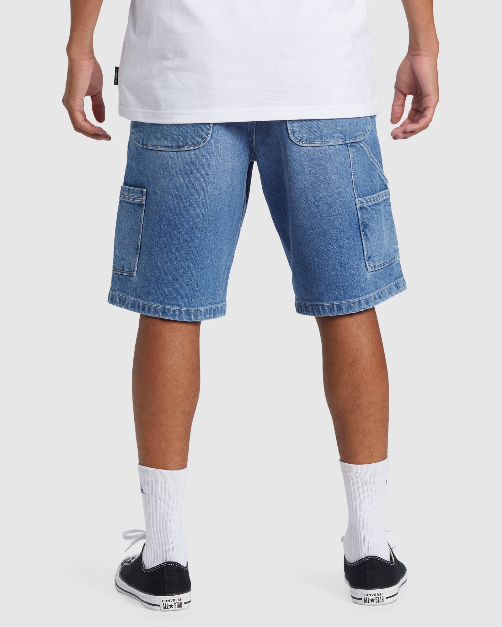Mens Carpenter Denim Shorts