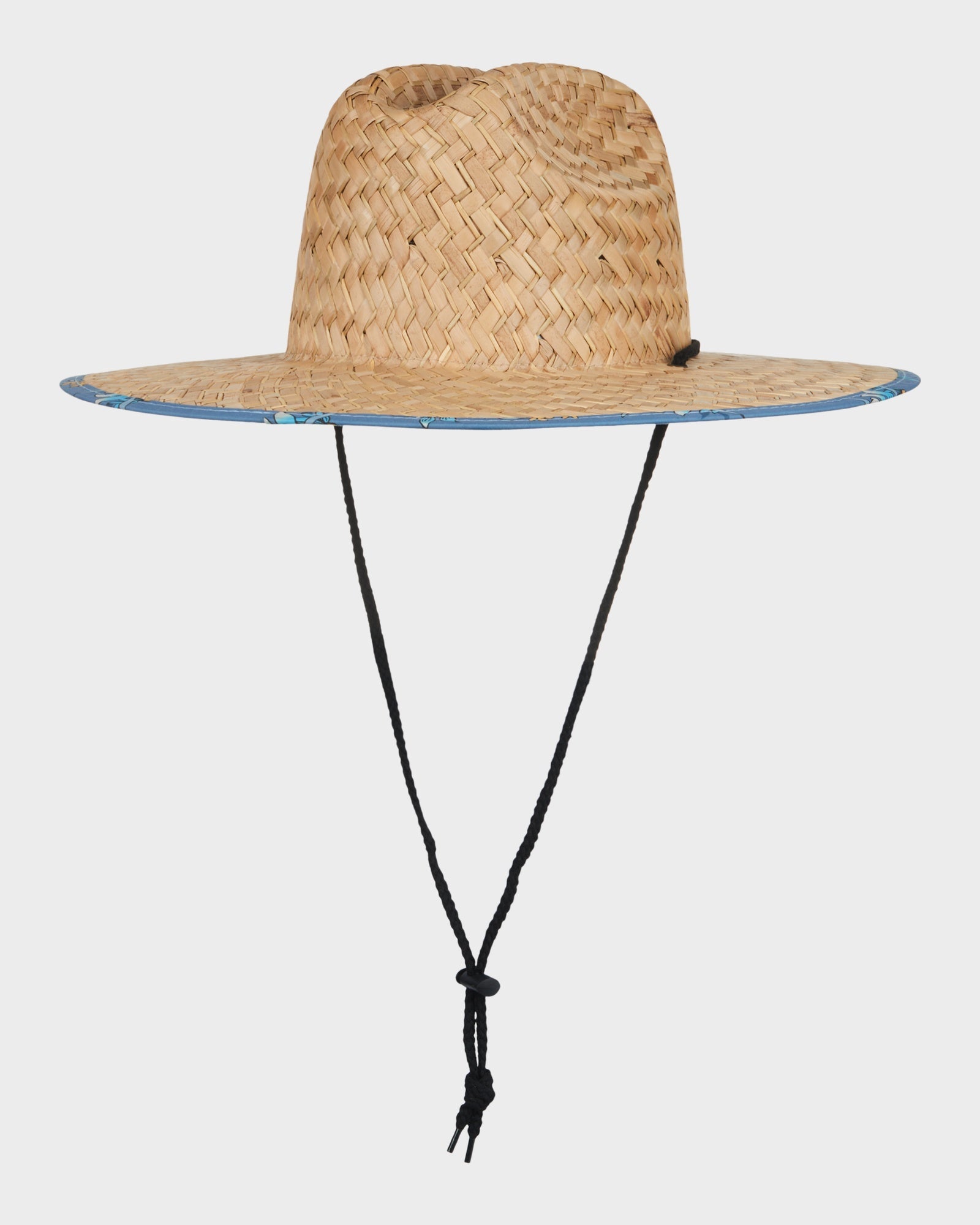Mens Pierside Print Straw Hat