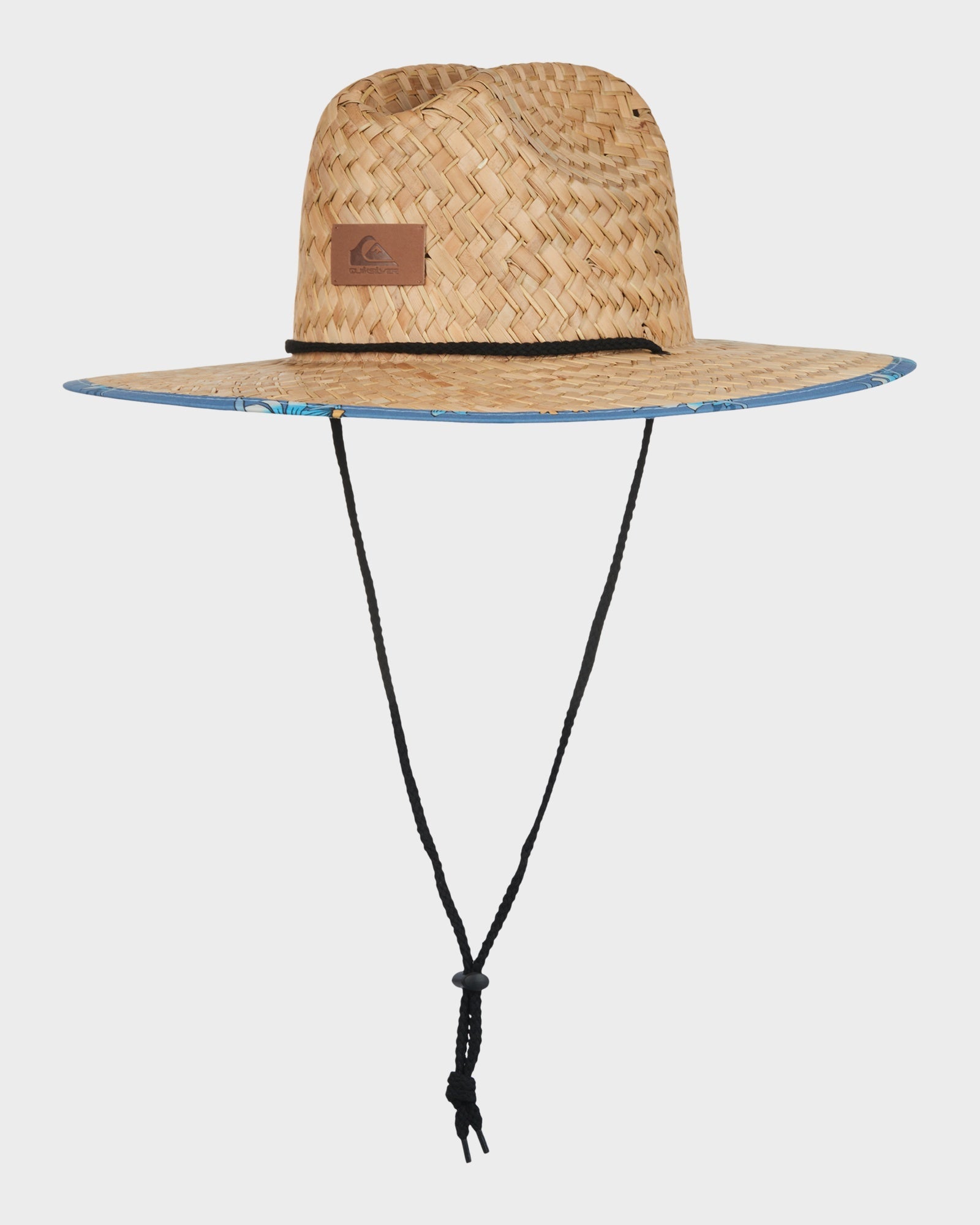 Mens Pierside Print Straw Hat