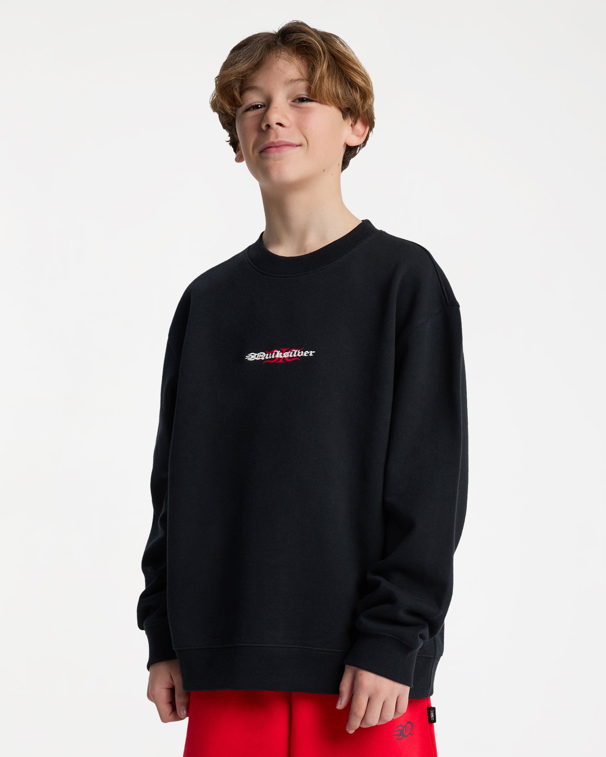 Boys 8-16 Mercury Trident Crew Neck