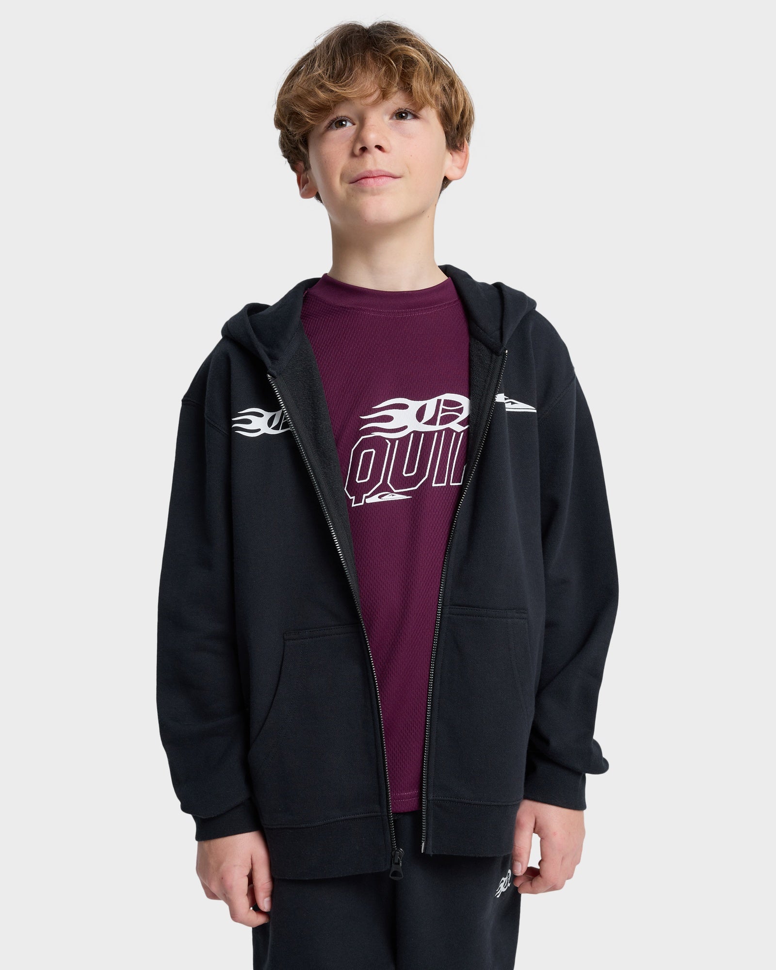 Boys 8-16 Mercury Trident Zip Up Hoodie