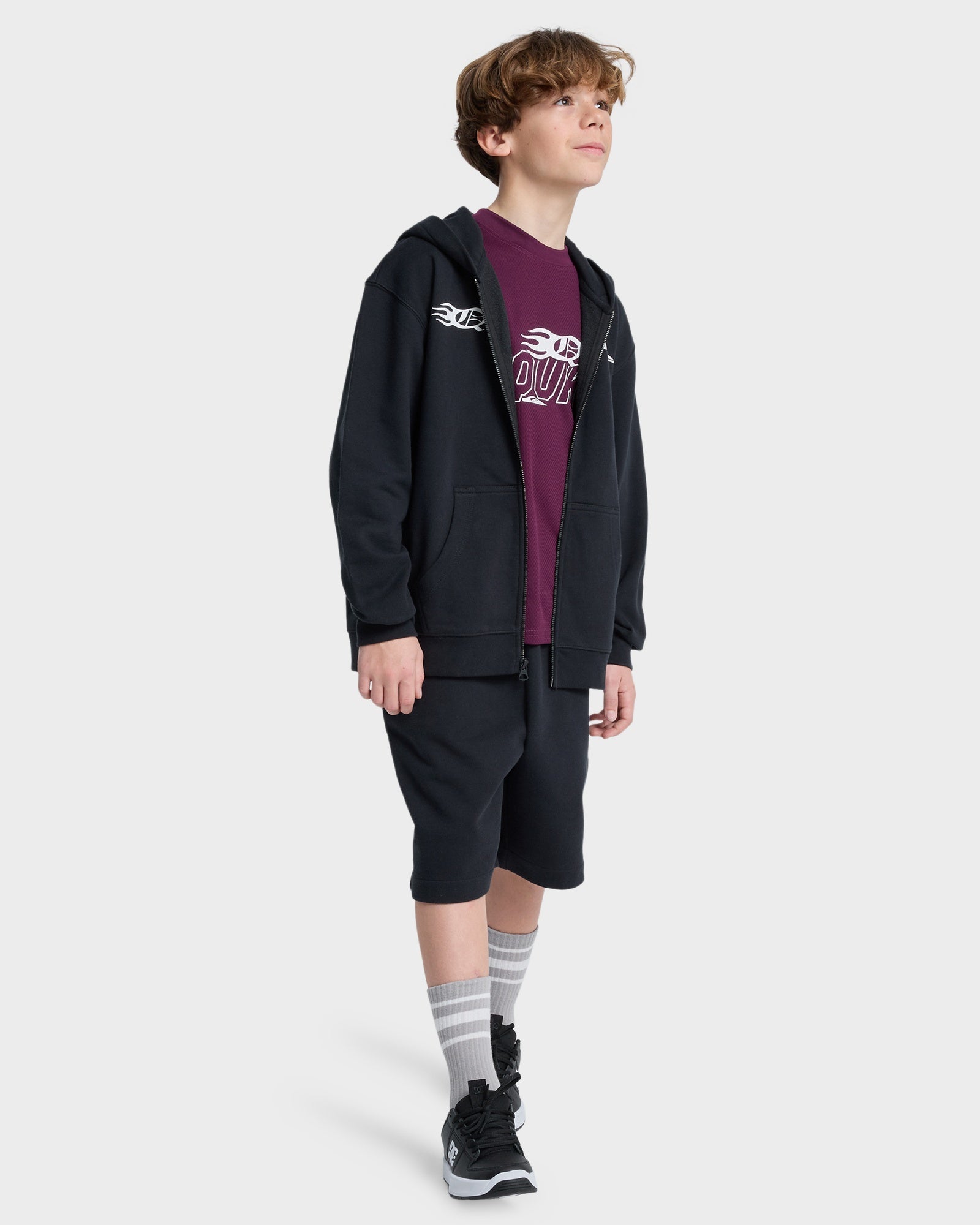 Boys 8-16 Mercury Trident Zip Up Hoodie