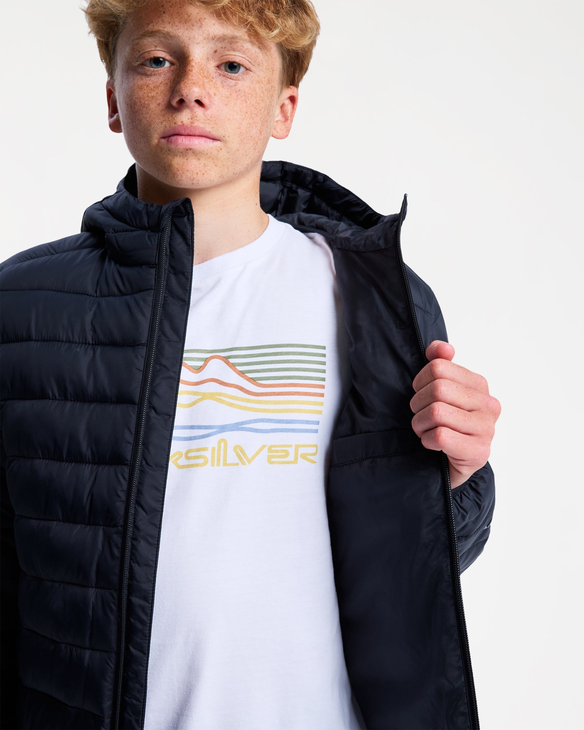 Boys 8-16 Scaly Puffer Jacket