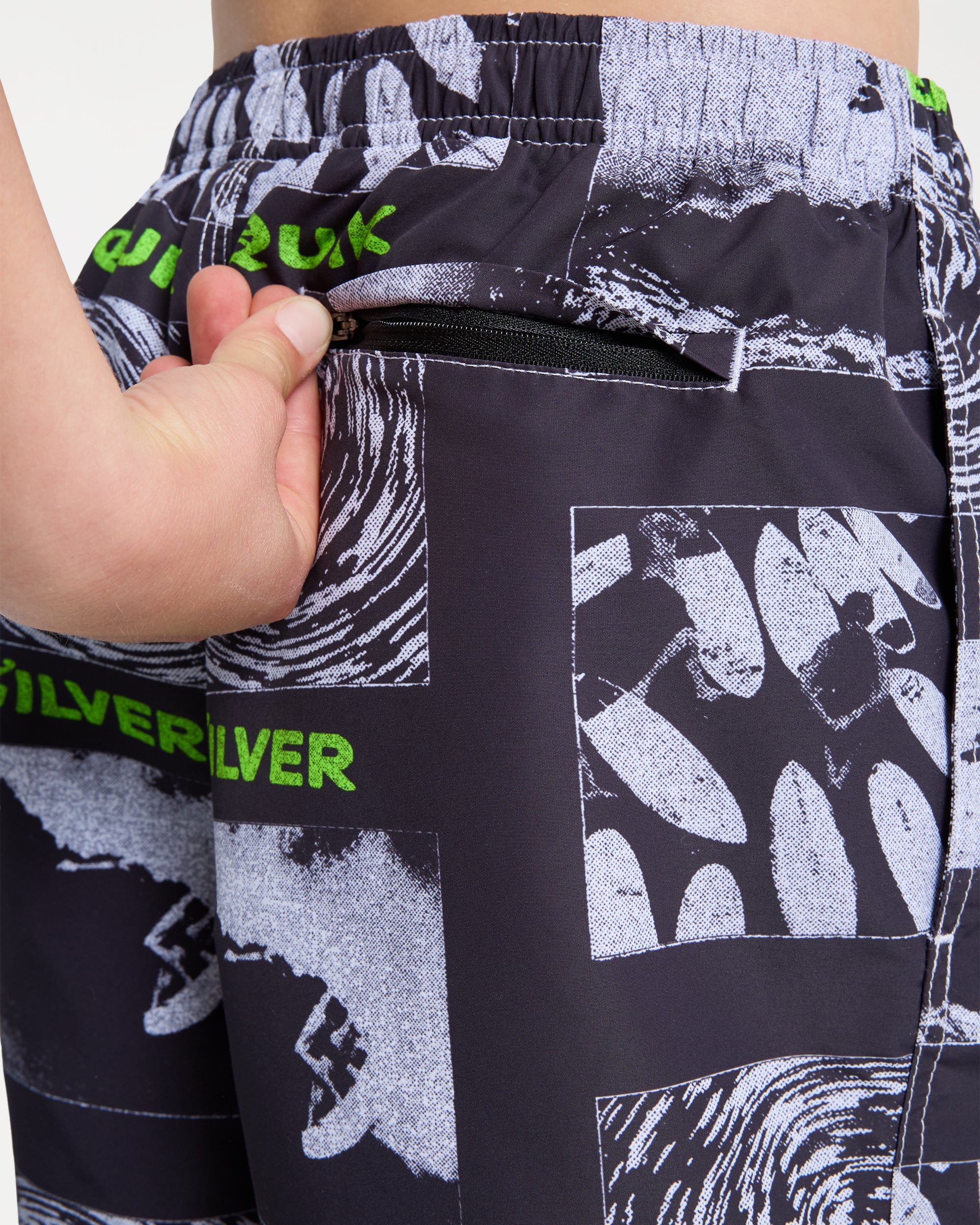 Boys 8-16 Mercury Volley 17" Swim Shorts