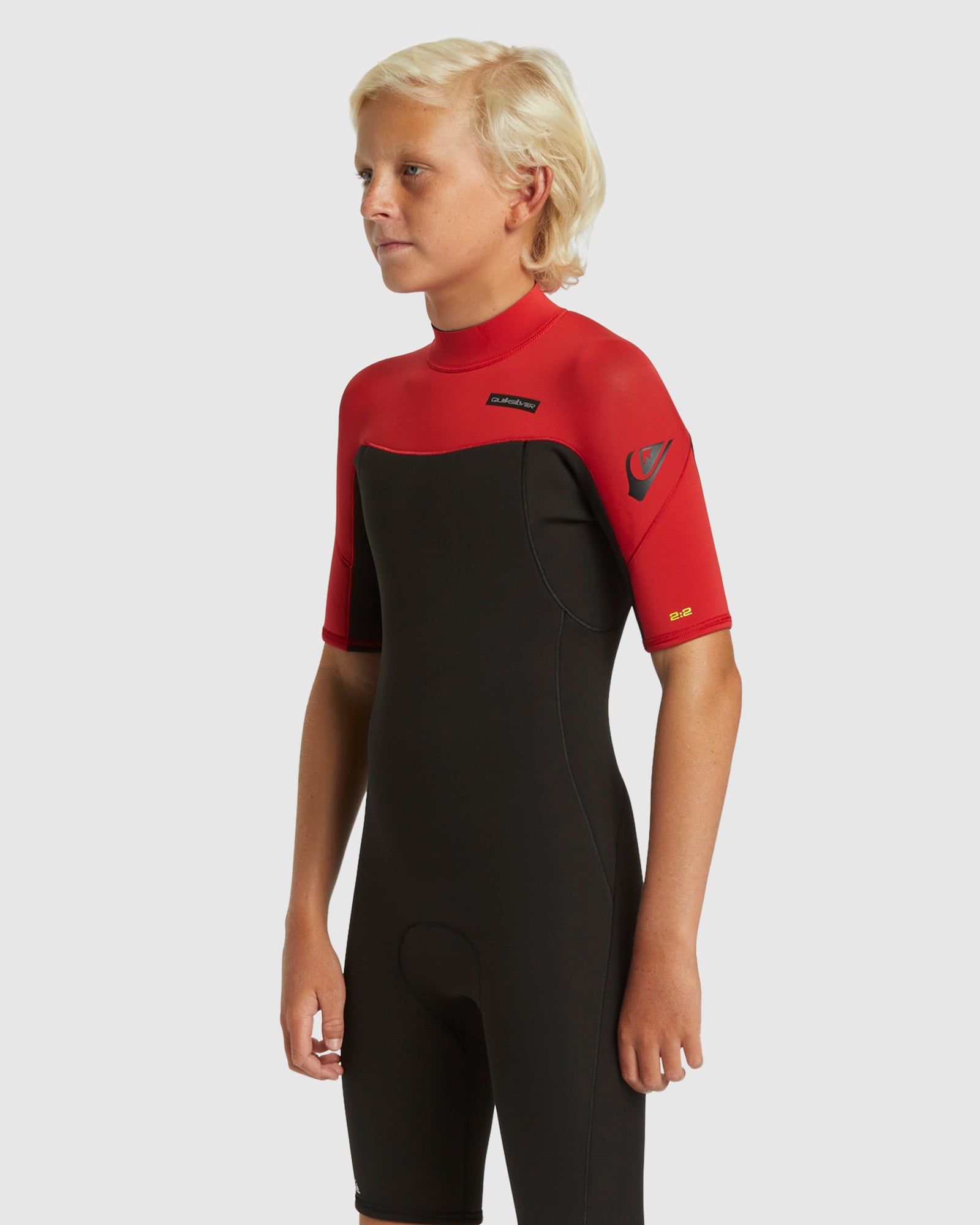 Boys 8-16 2/2mm Everyday Sessions Short Sleeve Back Zip Springsuit