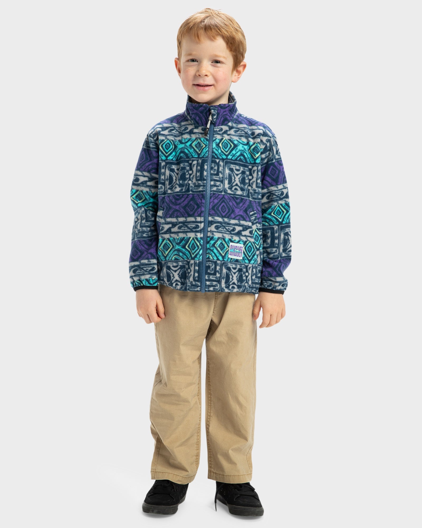 Boys 2-7 Global Heat Polar Zip-Up Fleece Jumper