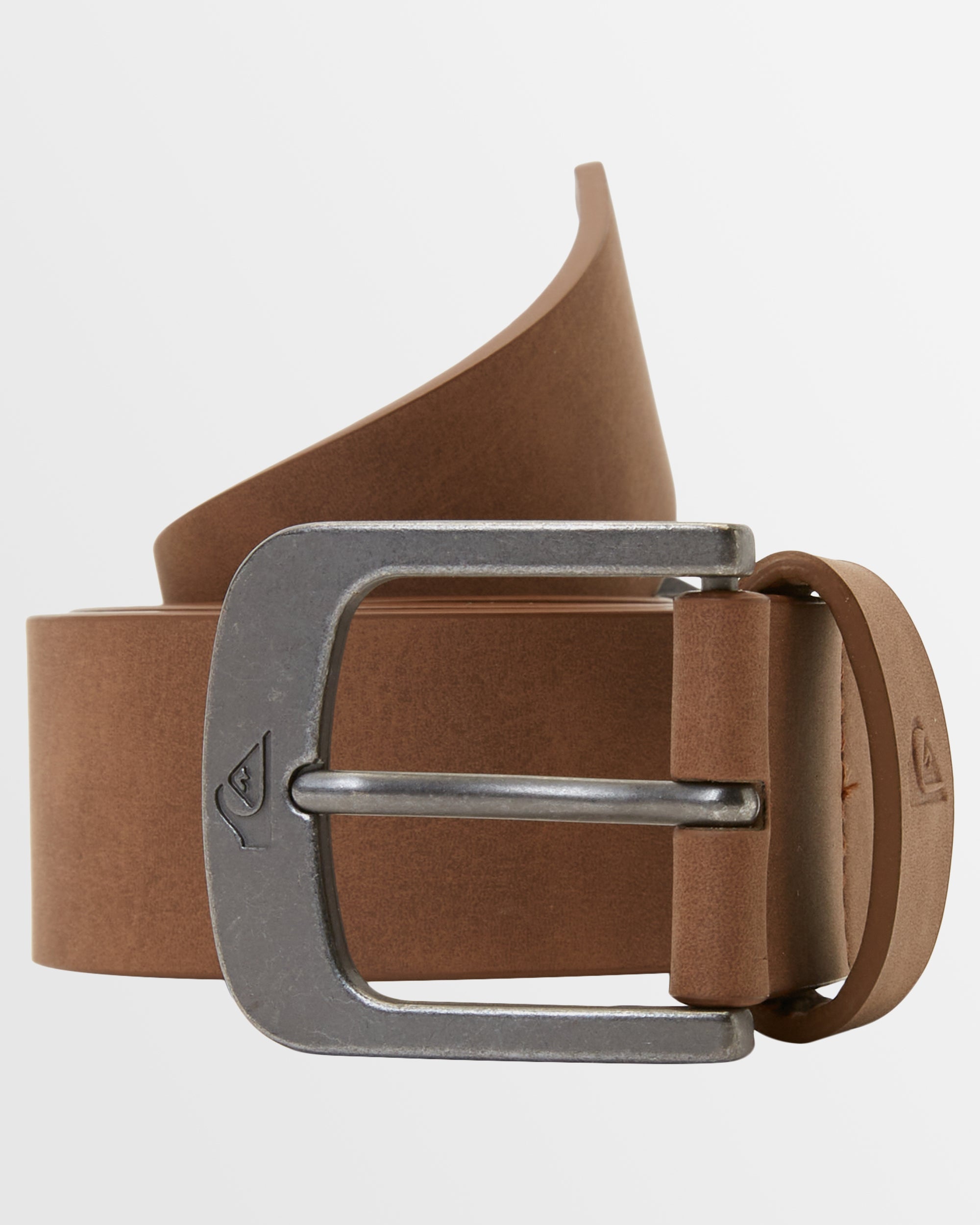 Mens Main Street Faux Leather Belt