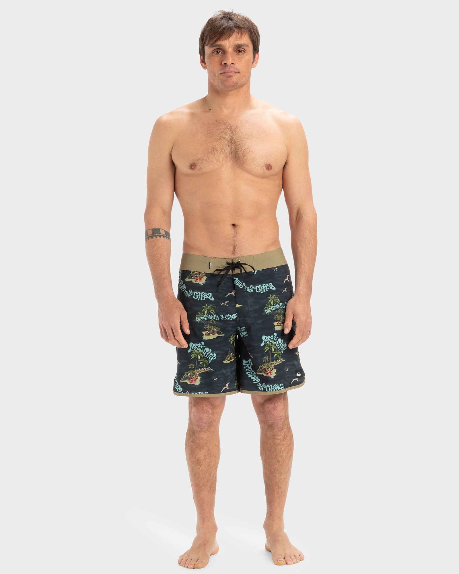 Mens Surfsilk Scallop 18" Boardshorts