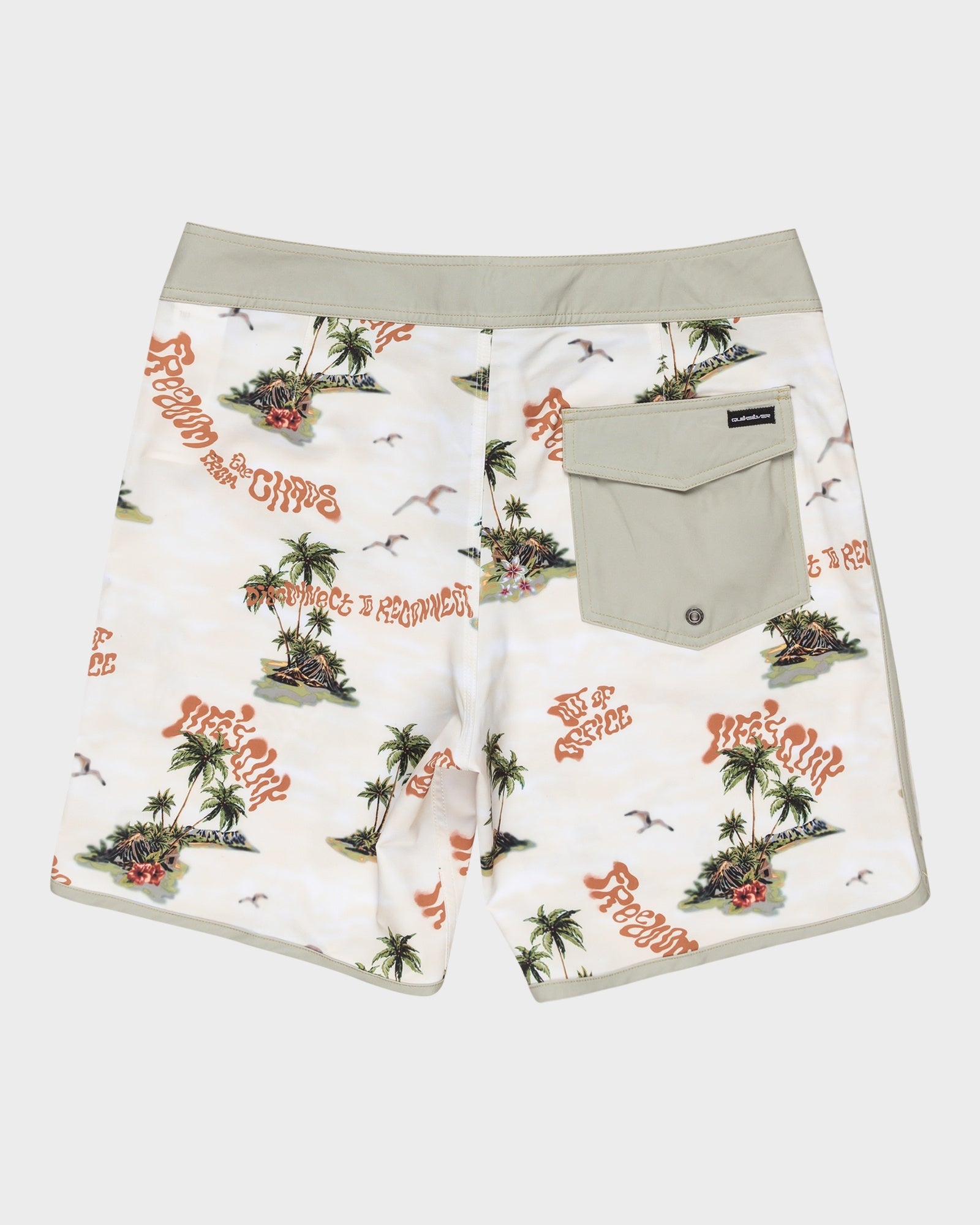 Mens Surfsilk Scallop 18" Boardshorts