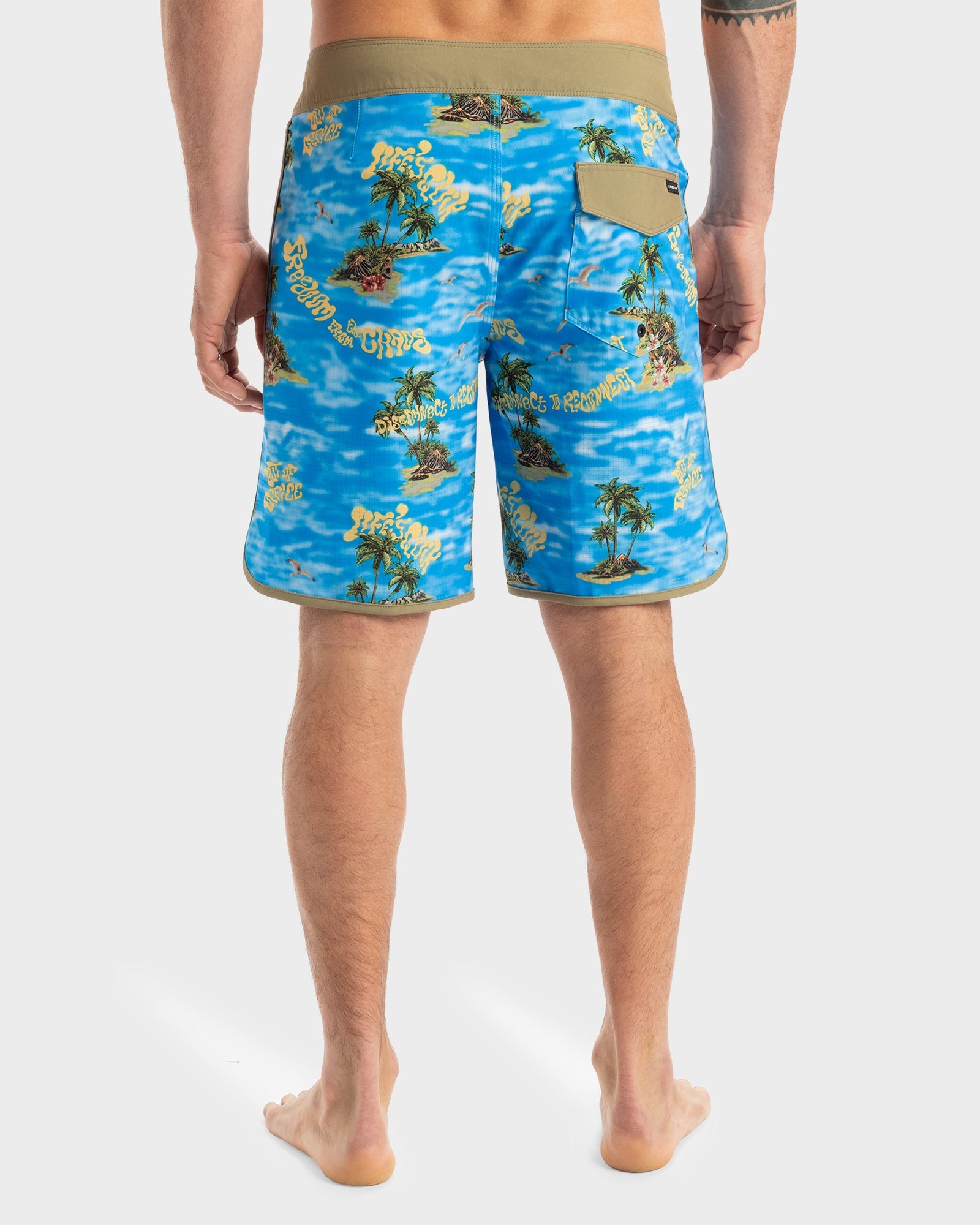 Mens Highline Scallop 19" Boardshorts