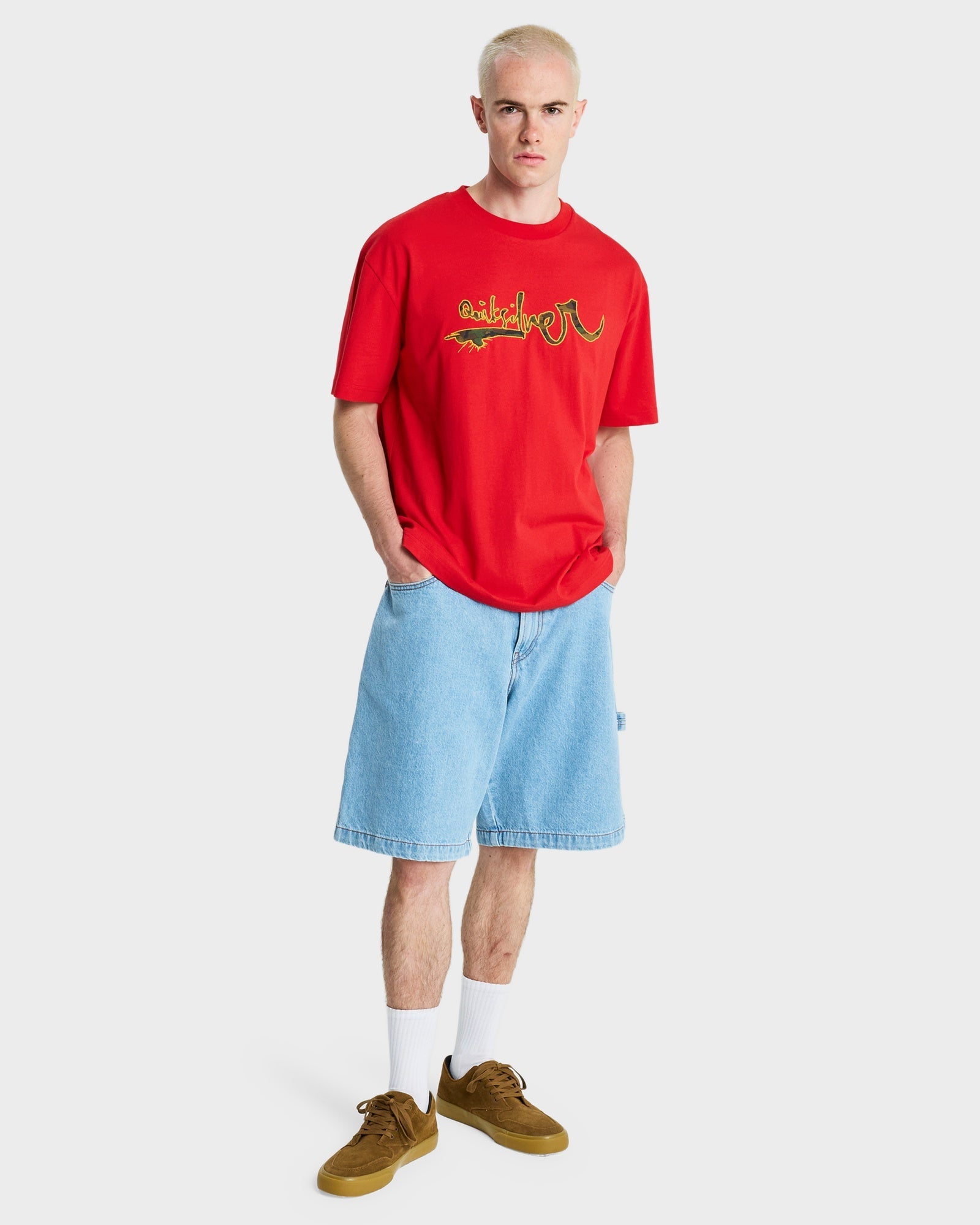 Mens YG Baggy Denim Shorts