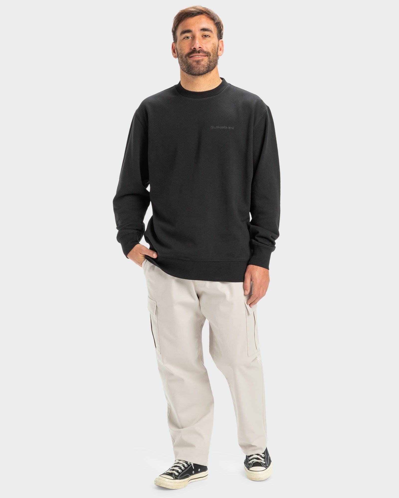 Mens Salt Water Crew Neck Jumper