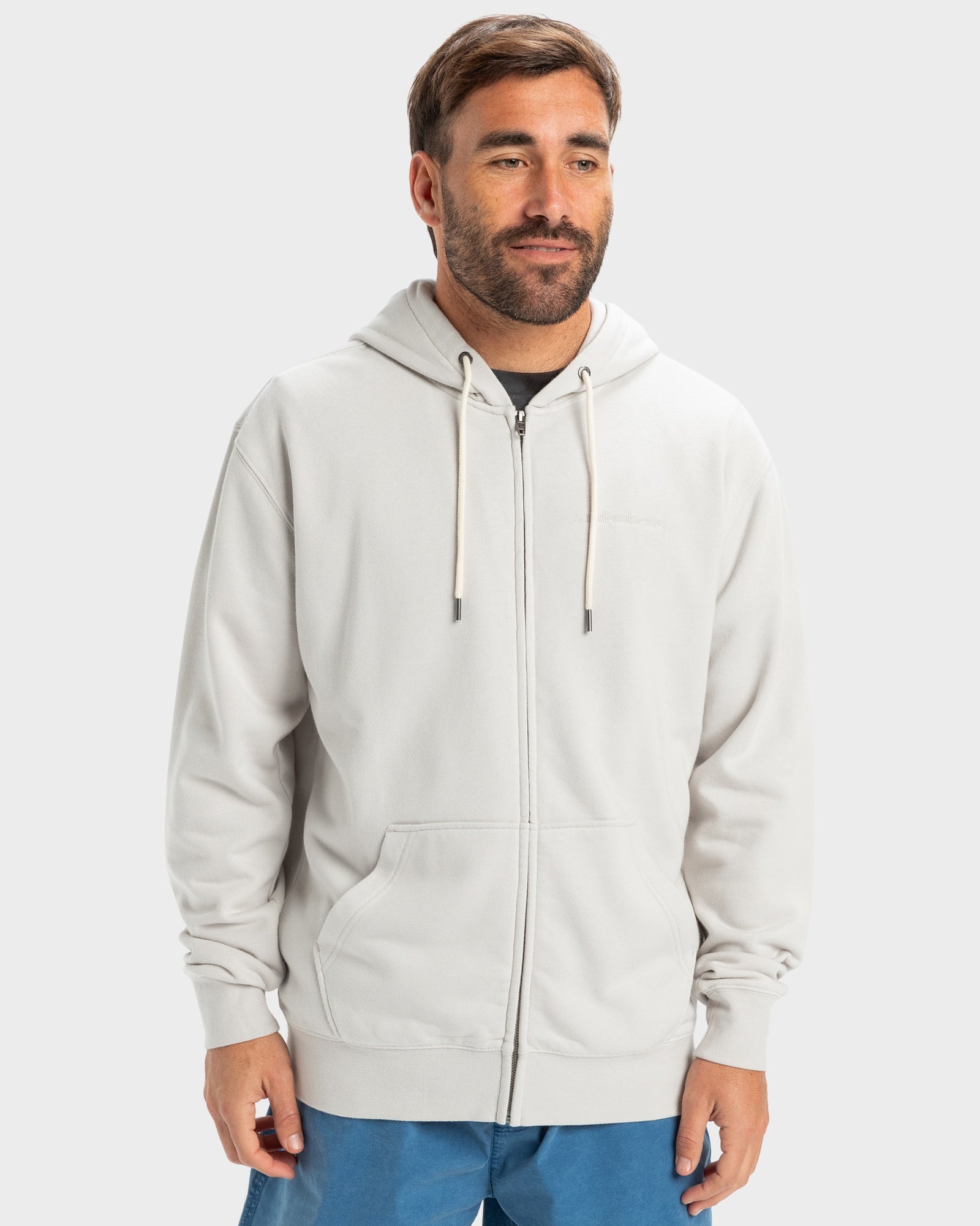 Mens Salt Water Zip-Up Hoodie