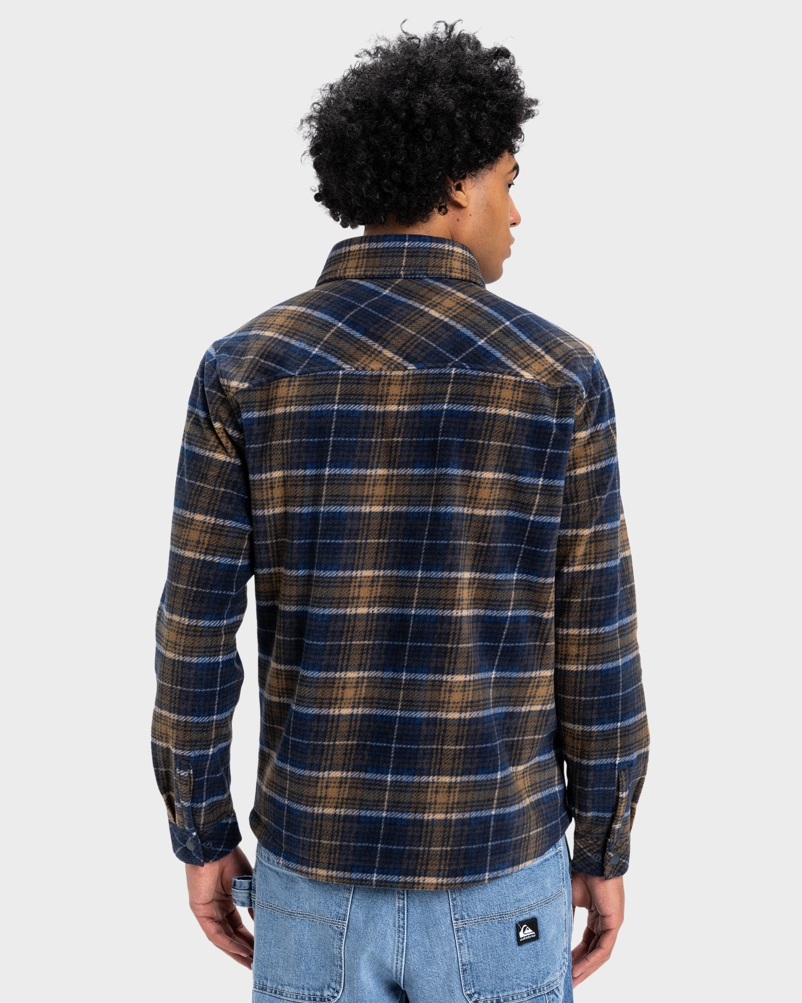 Mens Surf Day Button Down Long Sleeve Shirt