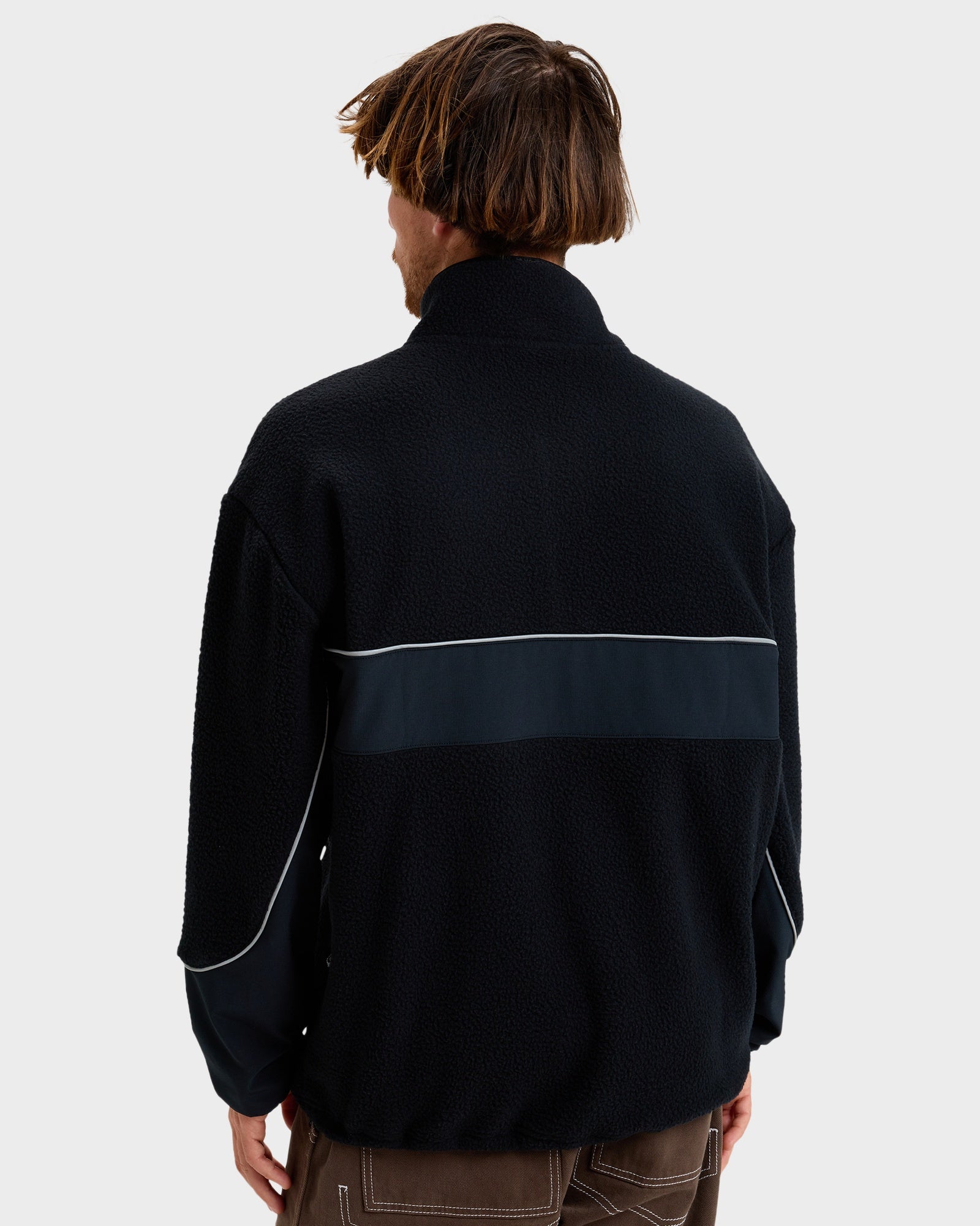 Mens Mercury Sherpa Half Zip Sweatshirt