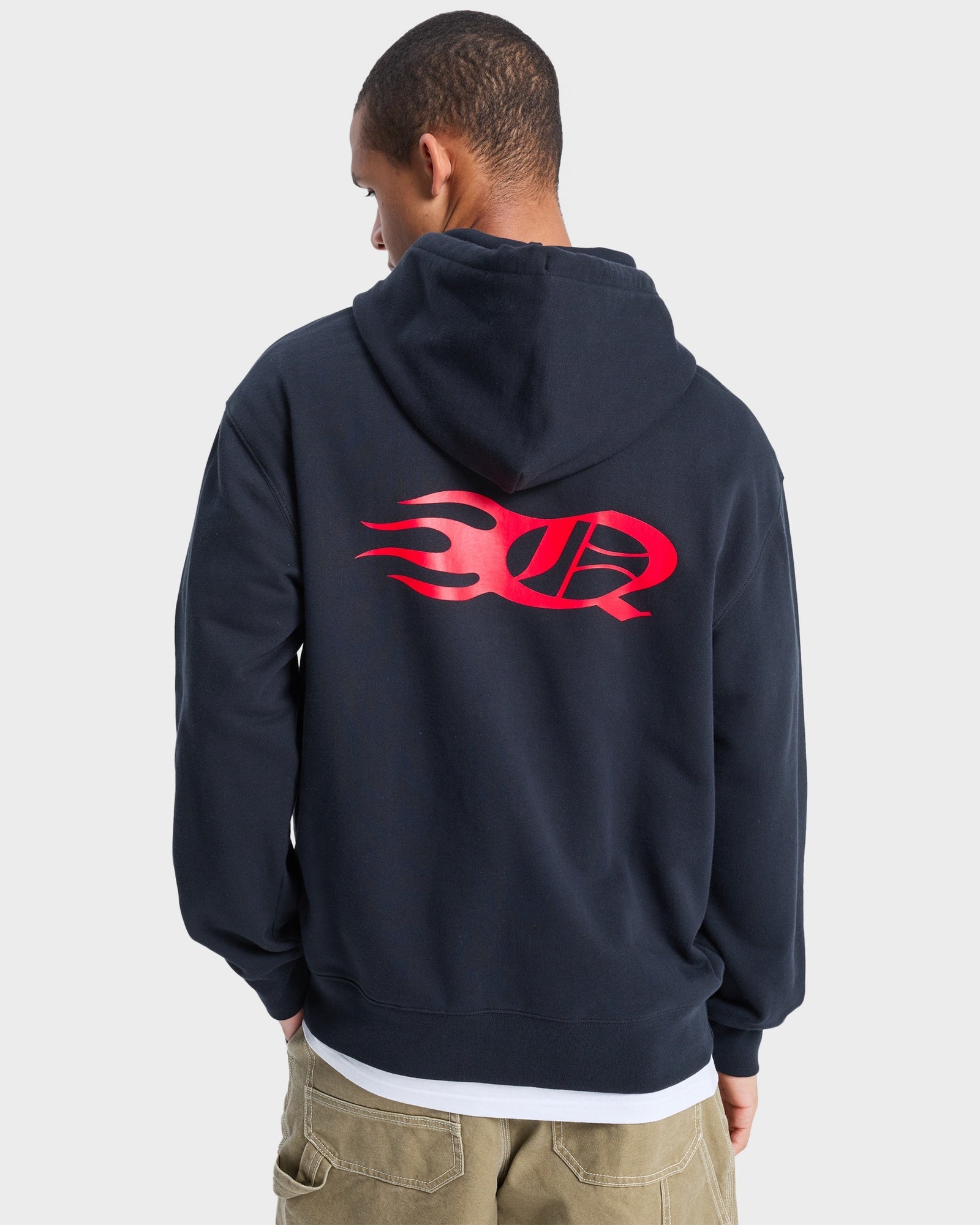 Mens Mercury Trident Zip Up Hoodie