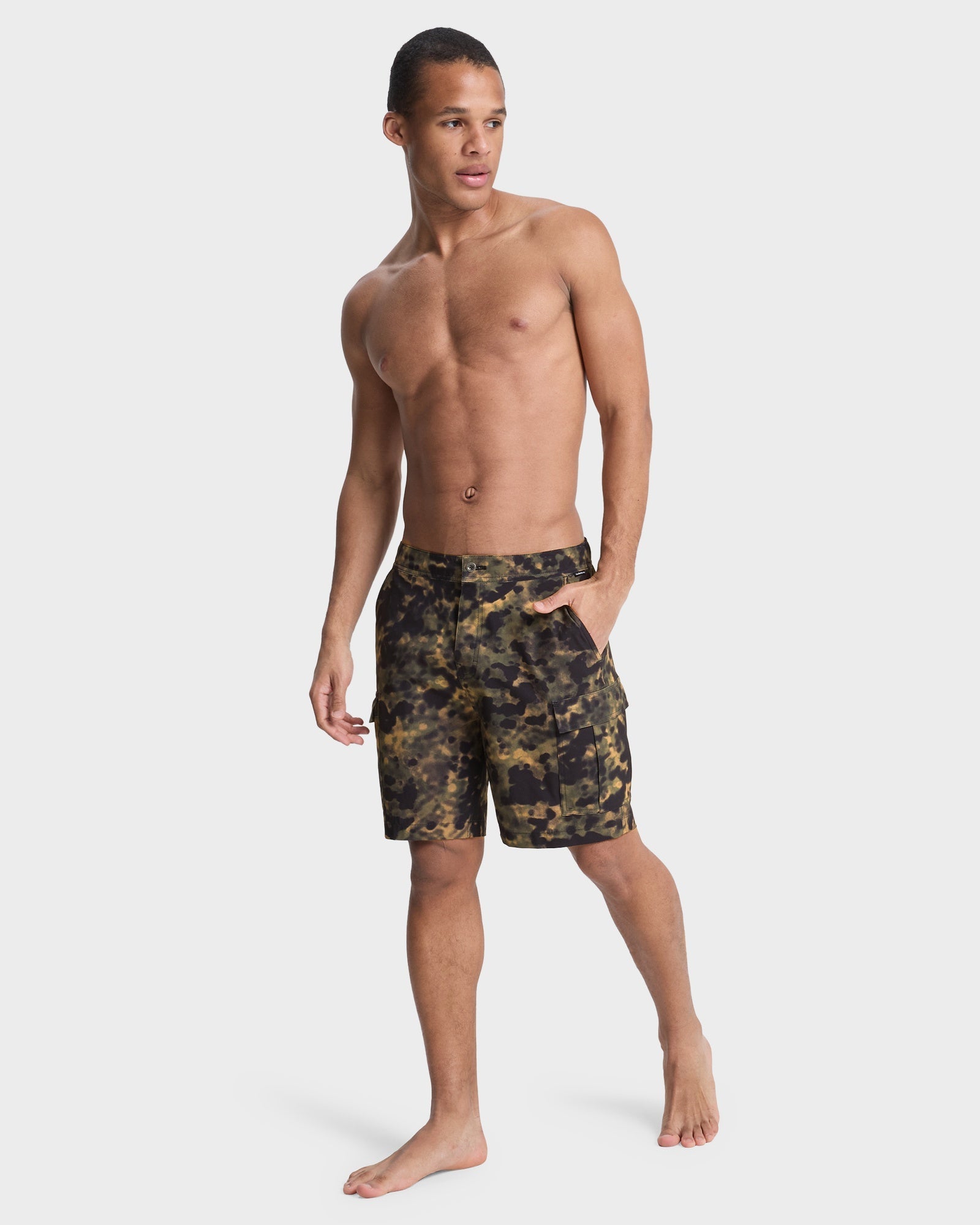 Mens Half Jam Cargo Hybrid Shorts