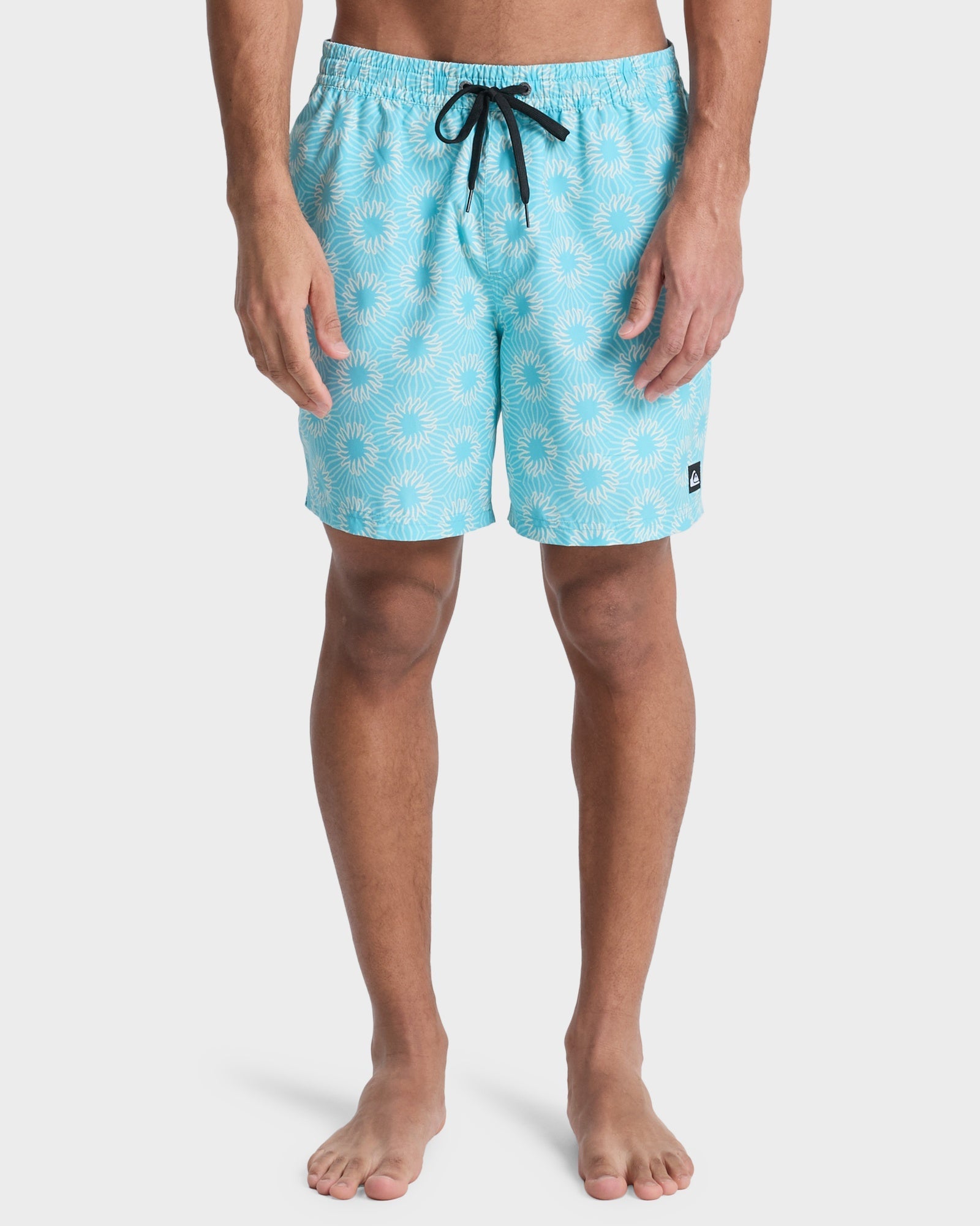 Mens Everyday Printed 17" Swim Shorts