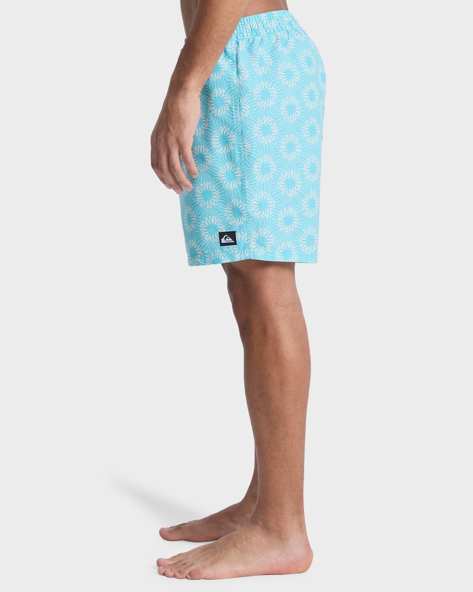 Mens Everyday Printed 17" Swim Shorts